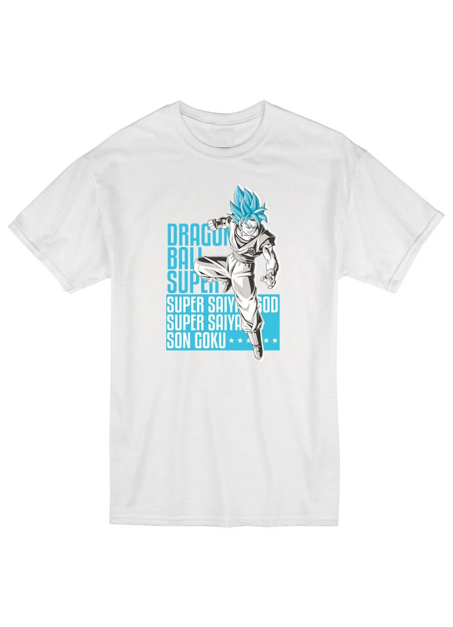 Dragon Ball Super - SSGSS Son Goku Men's Screen Print T-Shirt