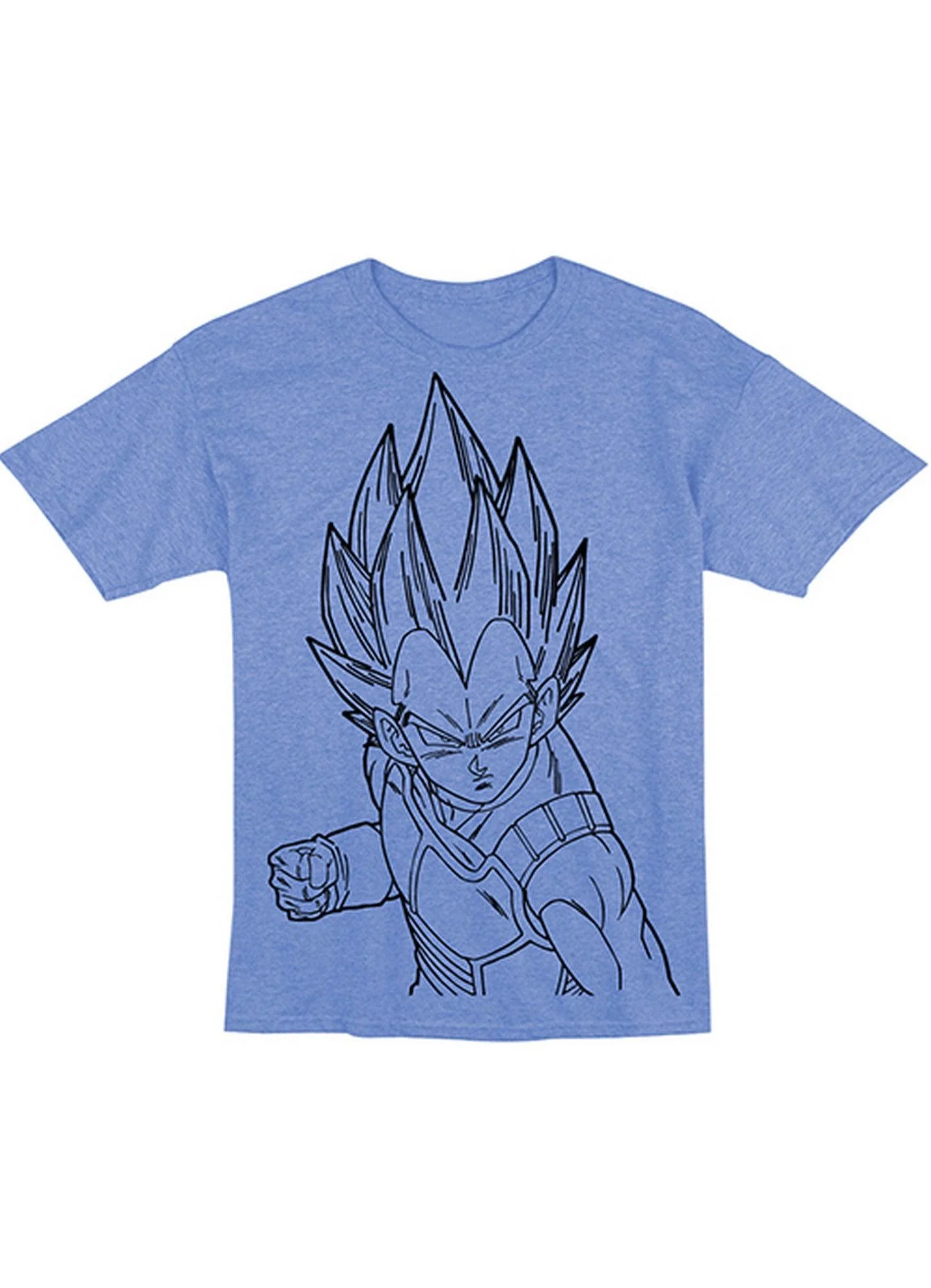 Dragon Ball Z - Vegeta Line Art T-Shirt