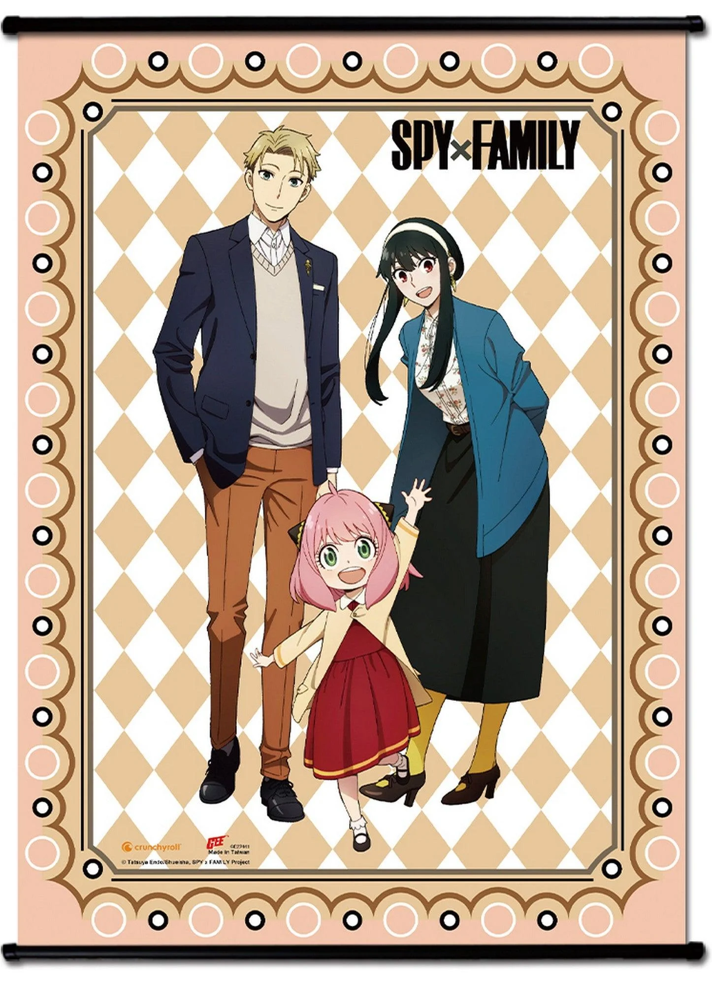 Spy X Family - Forger Family Daily #C Wall Scroll