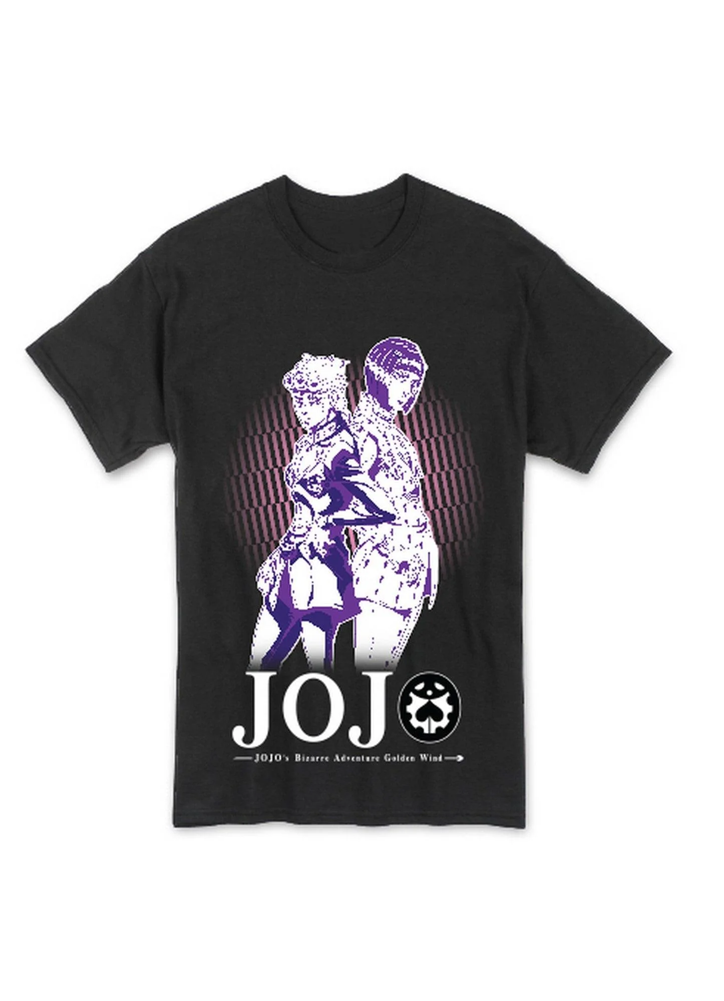Jojo's S4 - Giomo And Bruno Bucciarati Group Men's Black T-Shirt