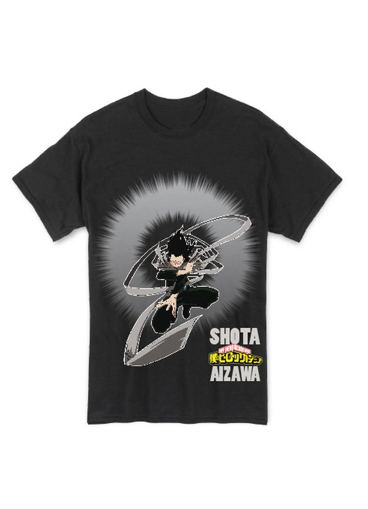 My Hero Academia S3 - Shota Aizawa "Eraser Head" Men's Black T-Shirt