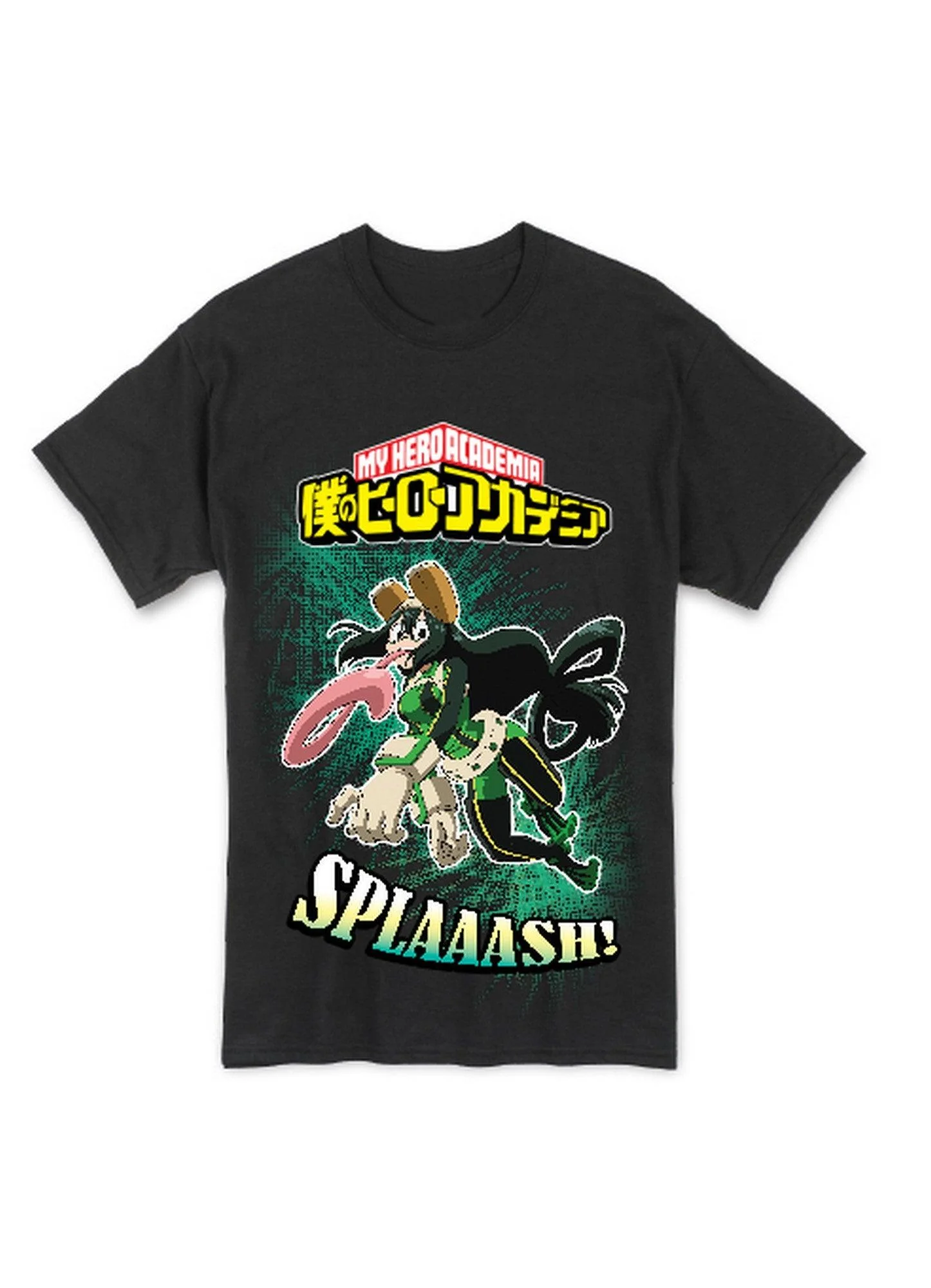 My Hero Academia - Tsuyu Asui "Froppy" Men's Black T-Shirt