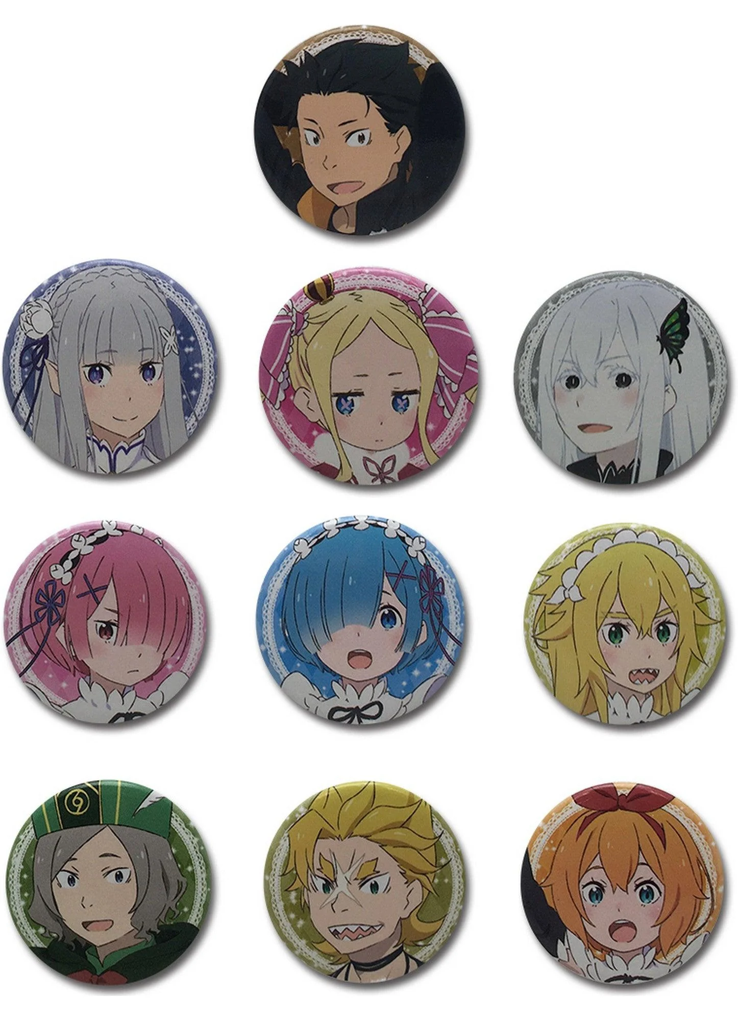 Re:Zero S2 - Character Buttons