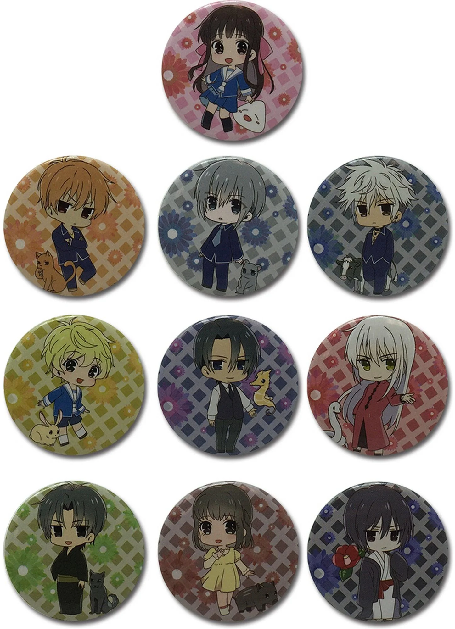 Fruits Basket (2019) - Special SD Character Buttons