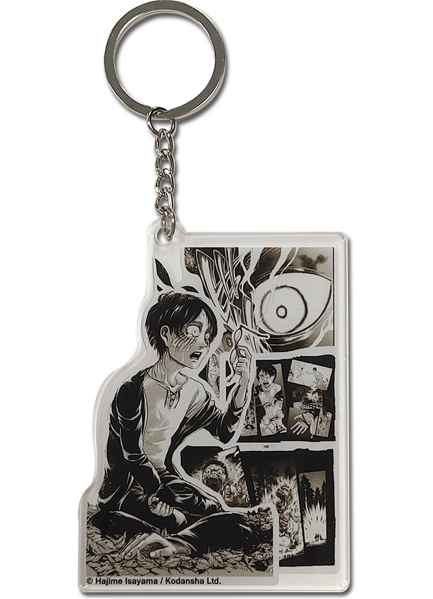 Attack On Titan Manga - Eren Yeager Childhood Manga Keychain