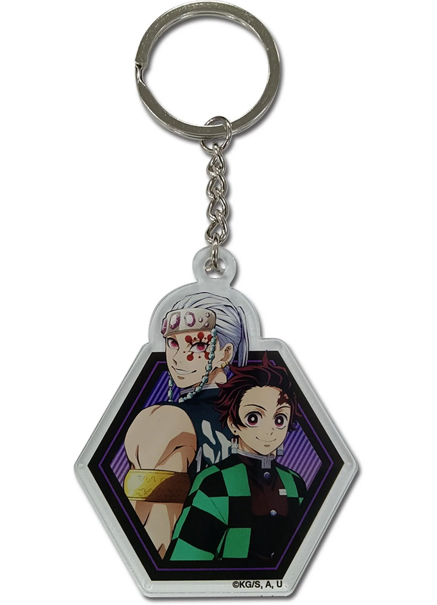 Demon Slayer TV 2 - Uzui Tengen & Tanjiro Kamado Acrylic Keychain