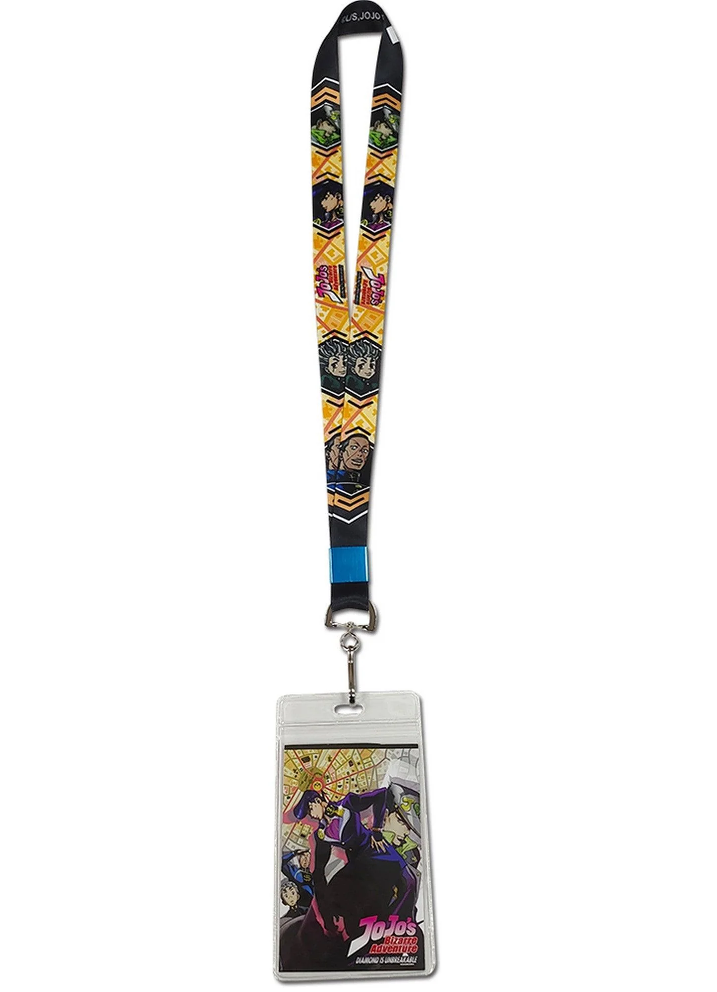 Jojo S3 - Group In Town Morioh Lanyard