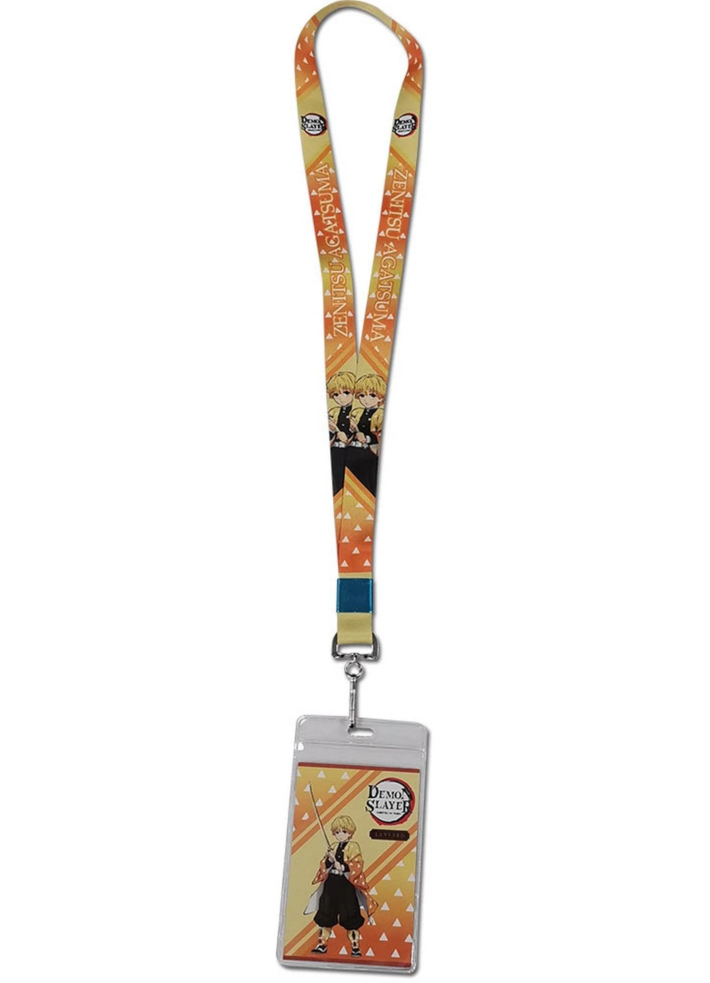 Demon Slayer - Zenitsu Agatsuma Pattern Lanyard