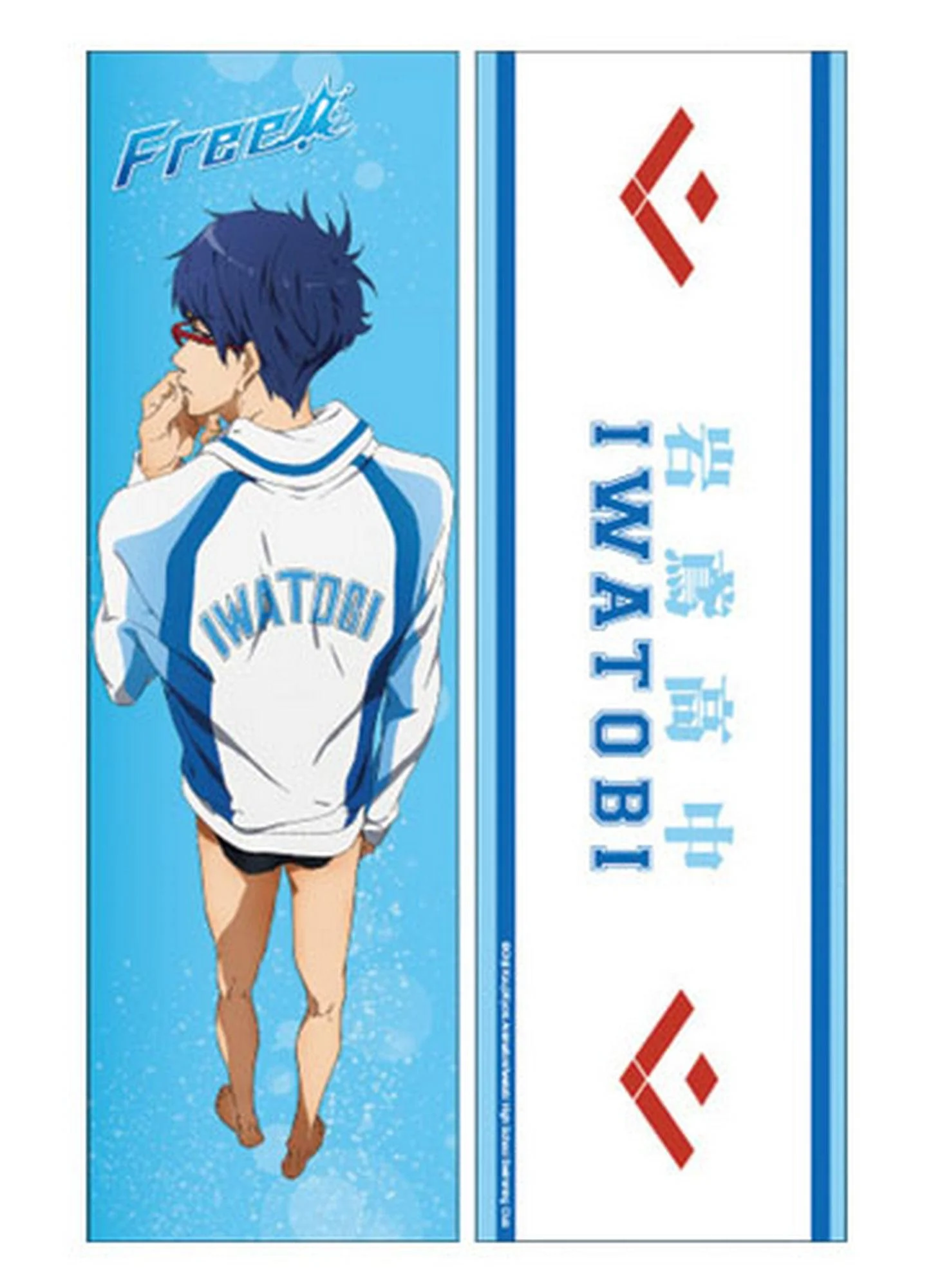 Free! - Rei Ryuugazaki Body Pillow 13.3"W x 43"H