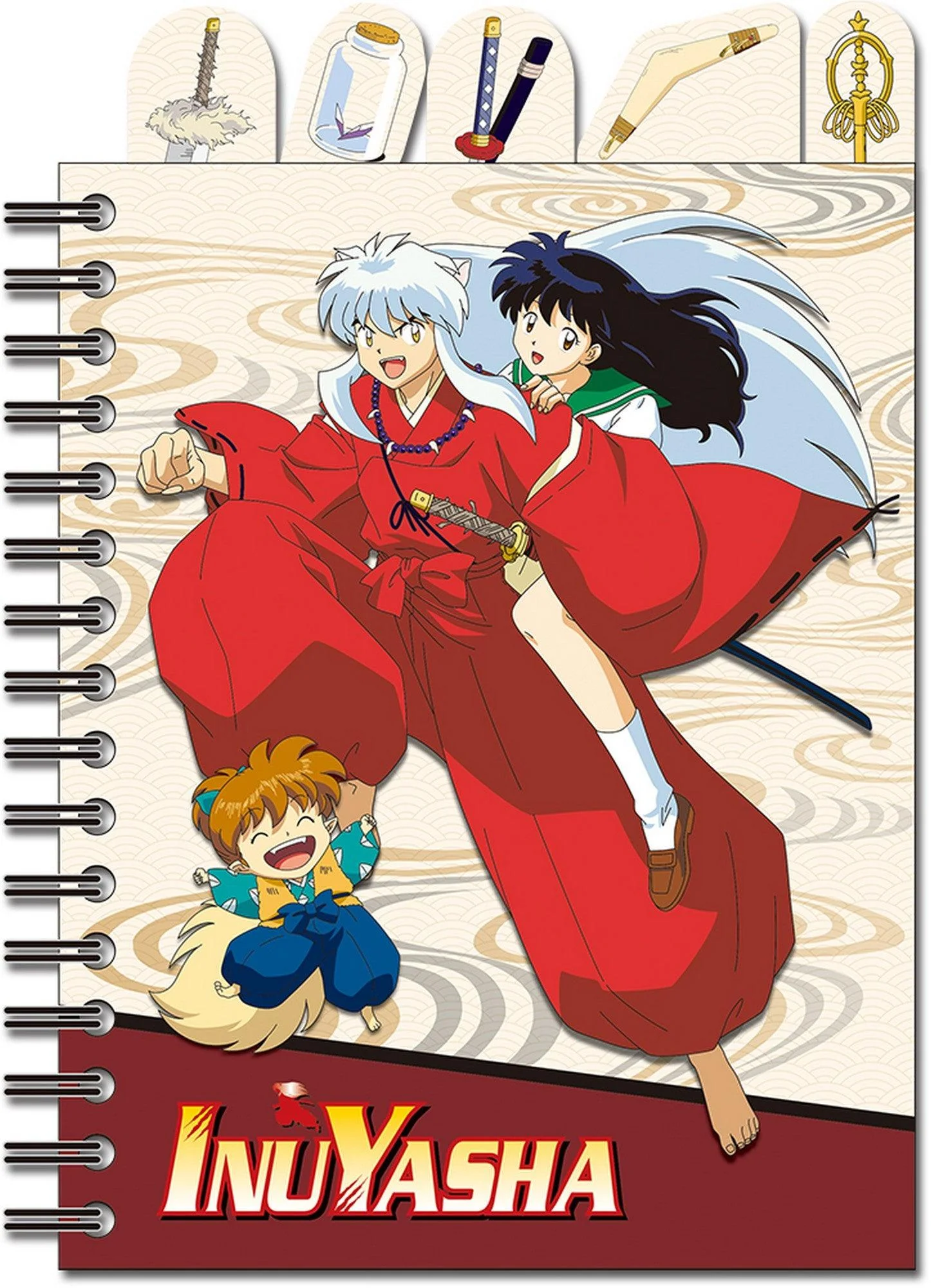 Inu Yasha - Japanese Style Group Tabbed Notebook