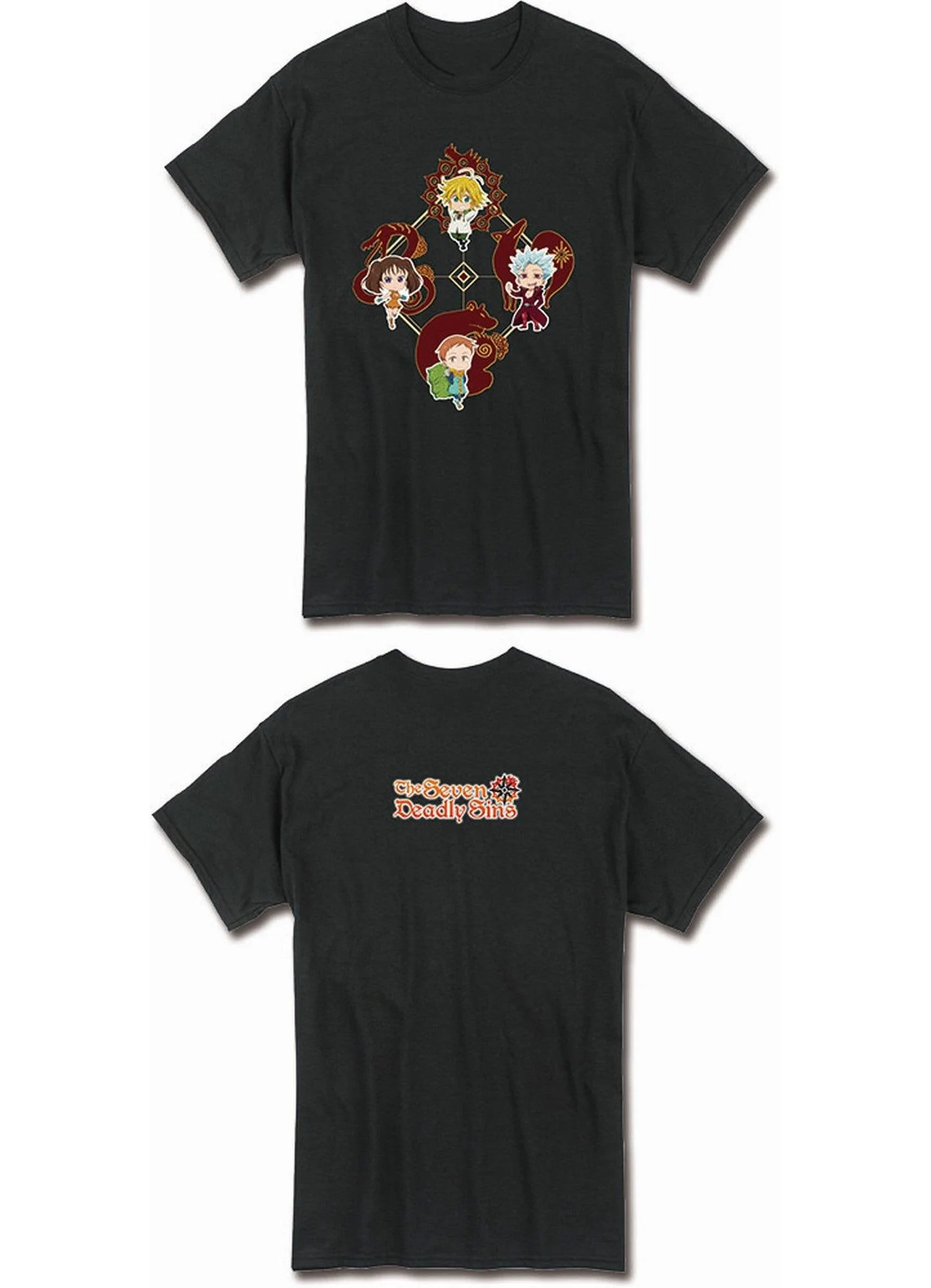 The Seven Deadly Sins S3 - SD Group And Tattoo Men's T-Shirt