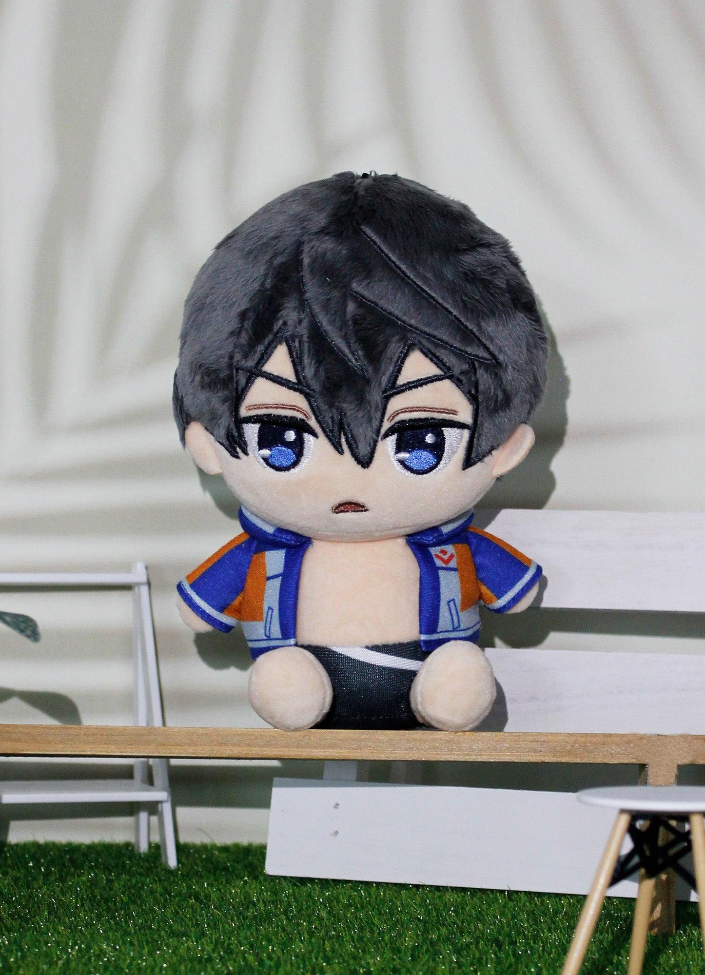 Free! S3 - Haruka Nanase Sitting Pose Plush 7"H - Image 4
