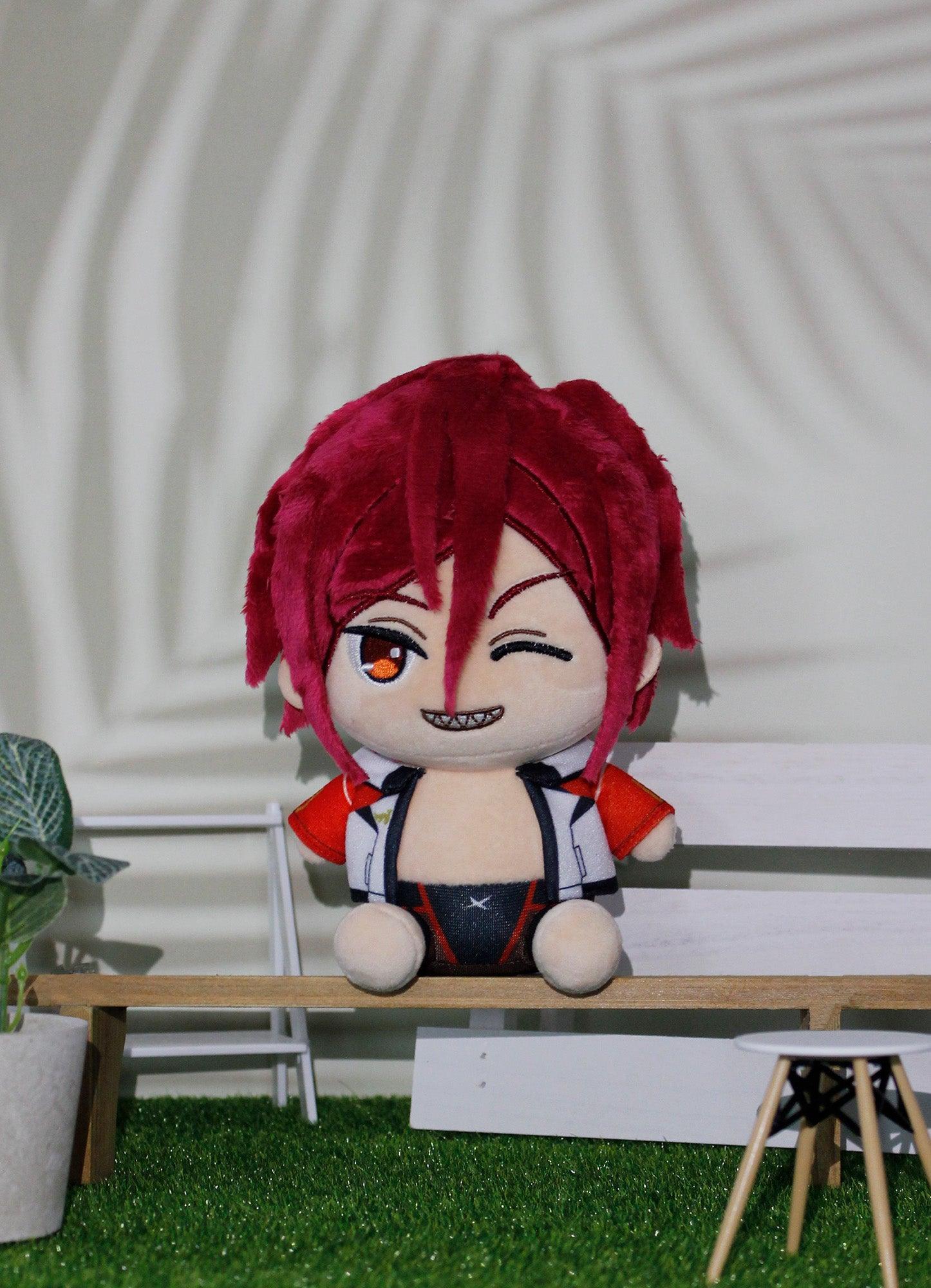 Free! S3 - Rin Matsuoka Sitting Pose Plush 7"H - Image 4