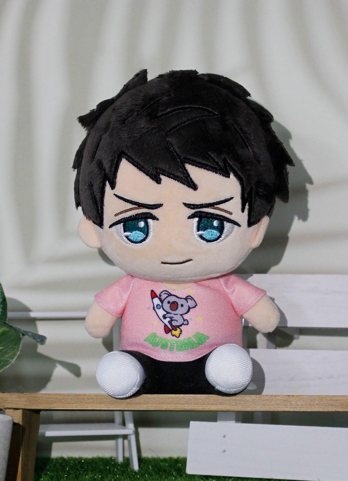 Free! S3 - Sosuke Yamazaki Sitting Pose Plush 7"H - Image 4