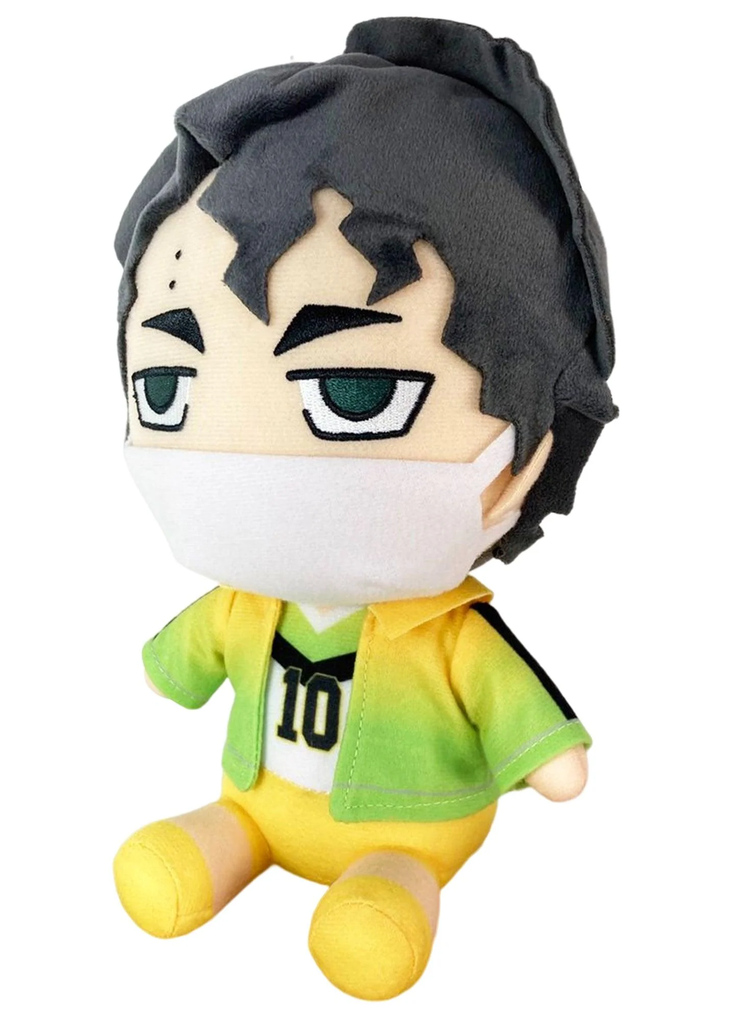 Haikyu S4 - Kiyoomi Sakusa Jacket Sitting Pose Plush 7"H - Image 2