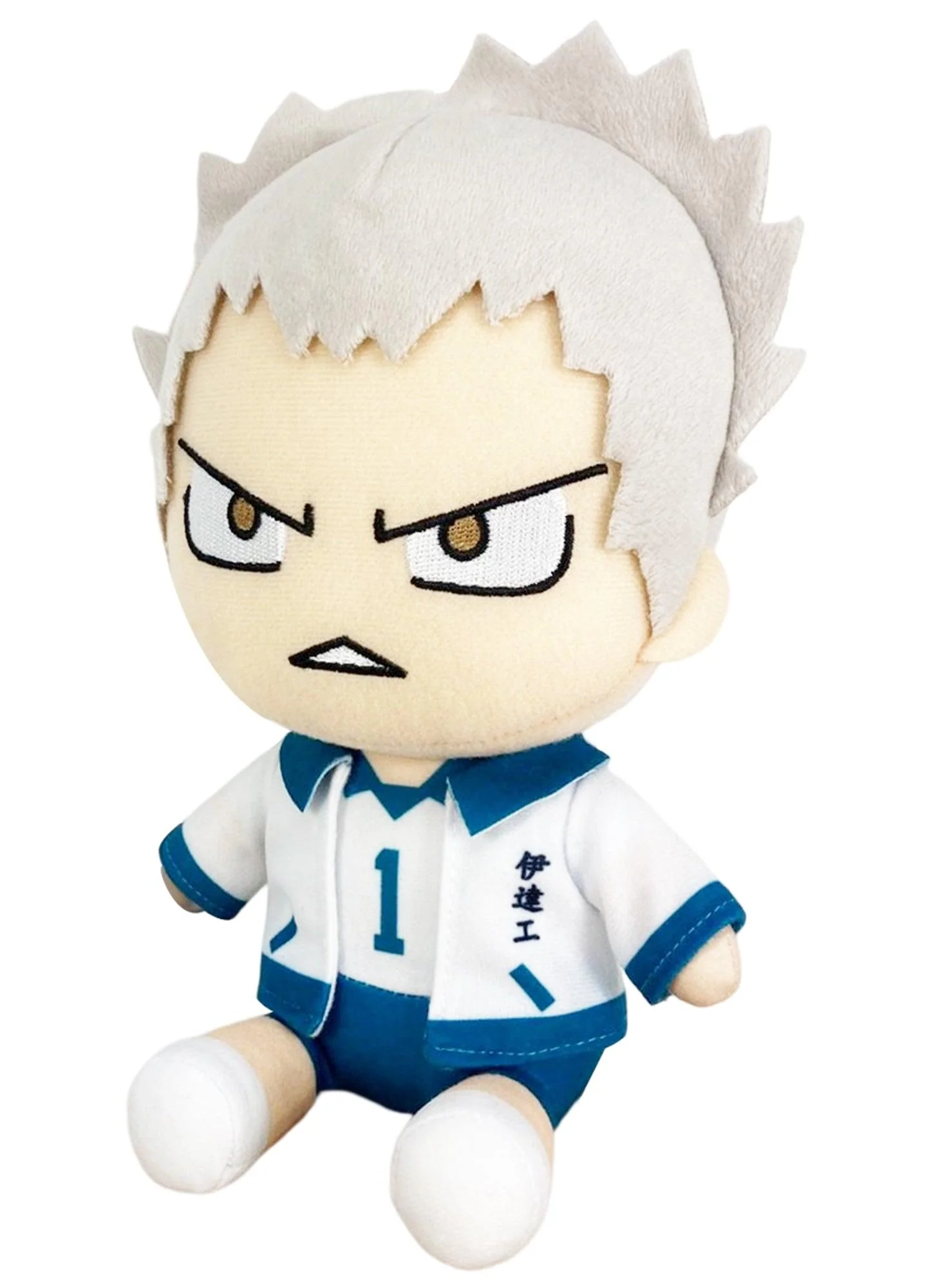 Haikyu S4 - Takanobu Aone Jacket Sitting Pose Plush 7"H - Image 2