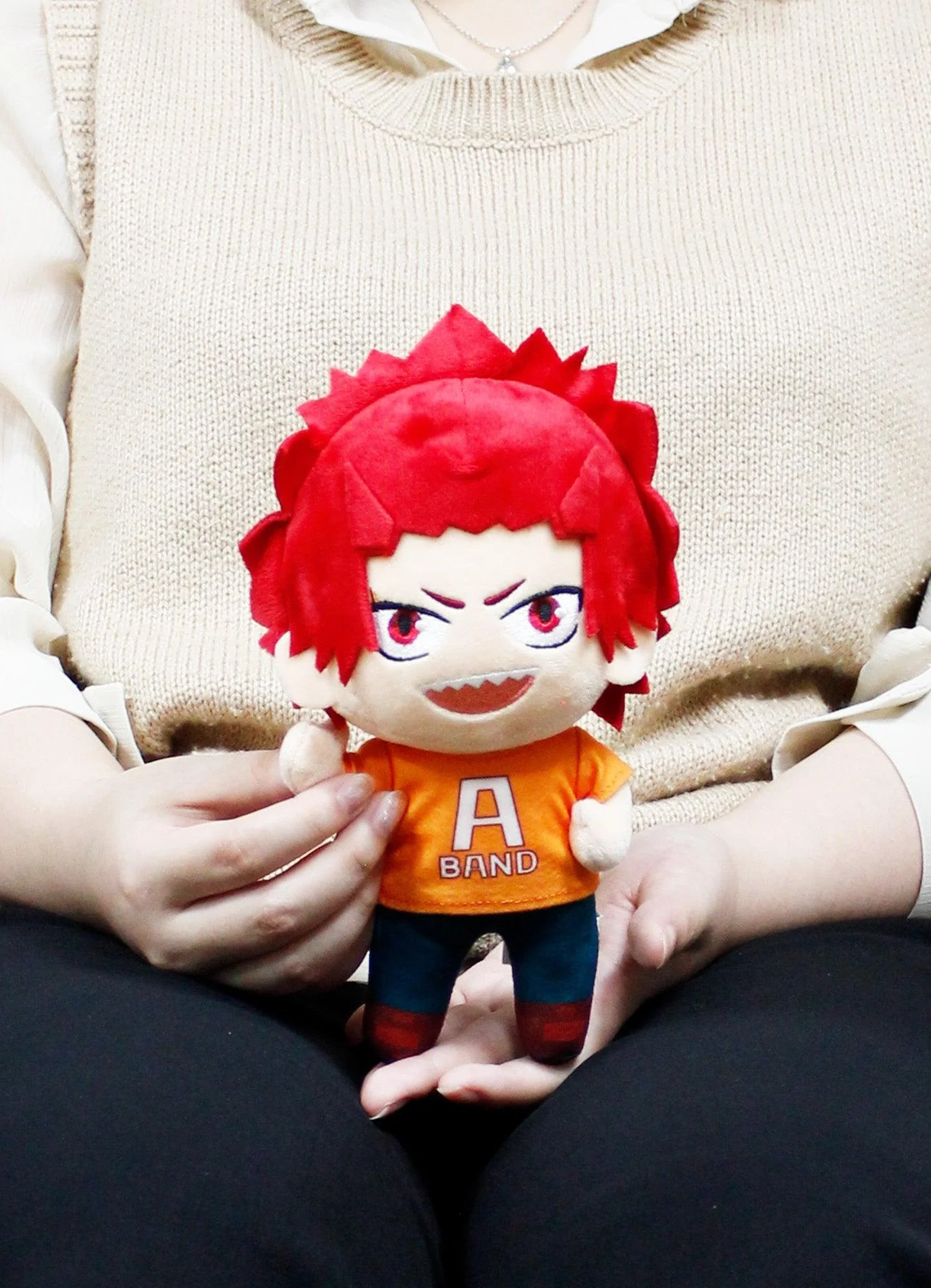 My Hero Academia S4 - Eijiro Kirishima (A Band Ver) Plush 8"H - Image 4