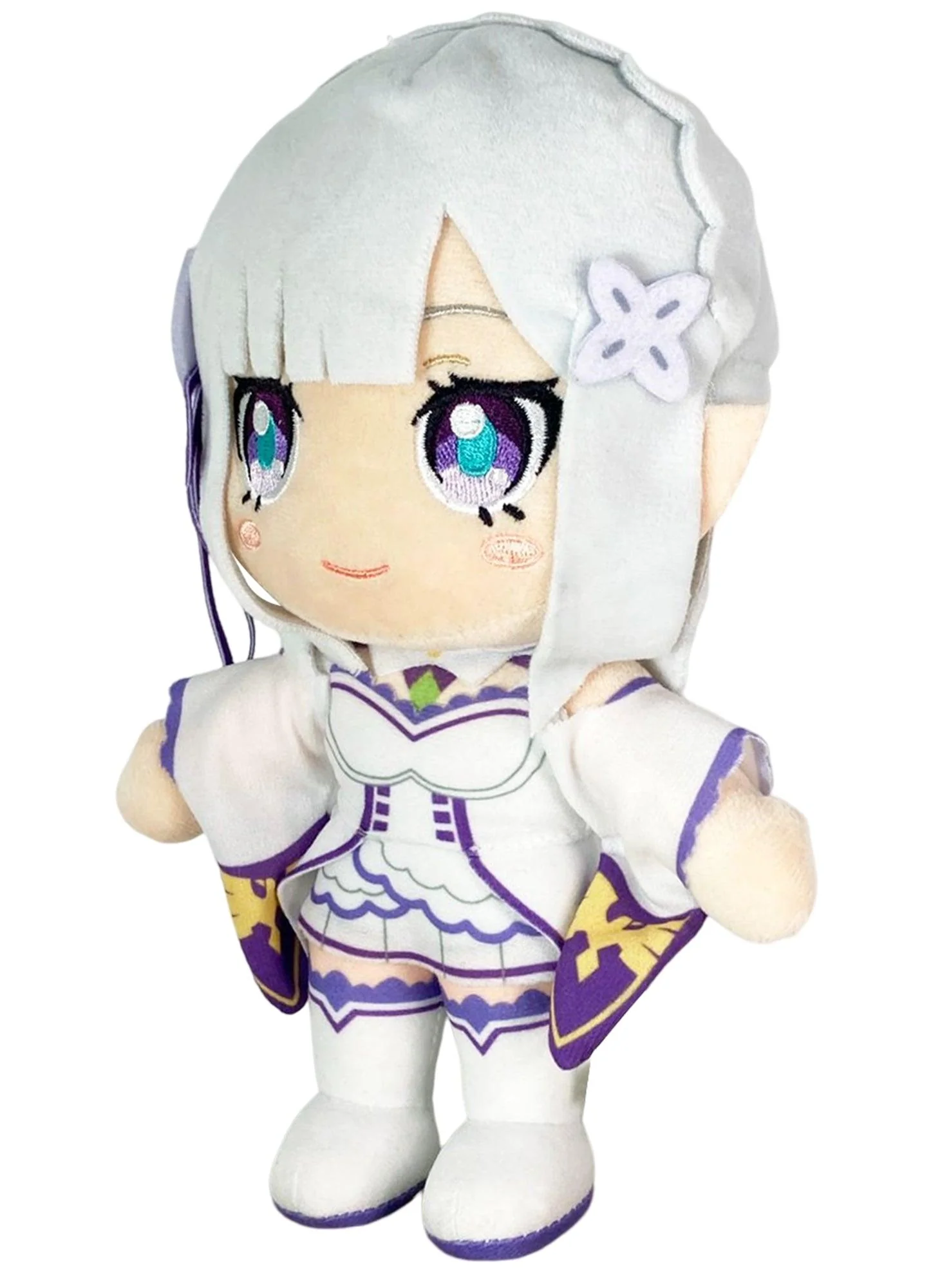 Re Zero S2 - Emilia Movable Ver Plush 8"H - Image 2