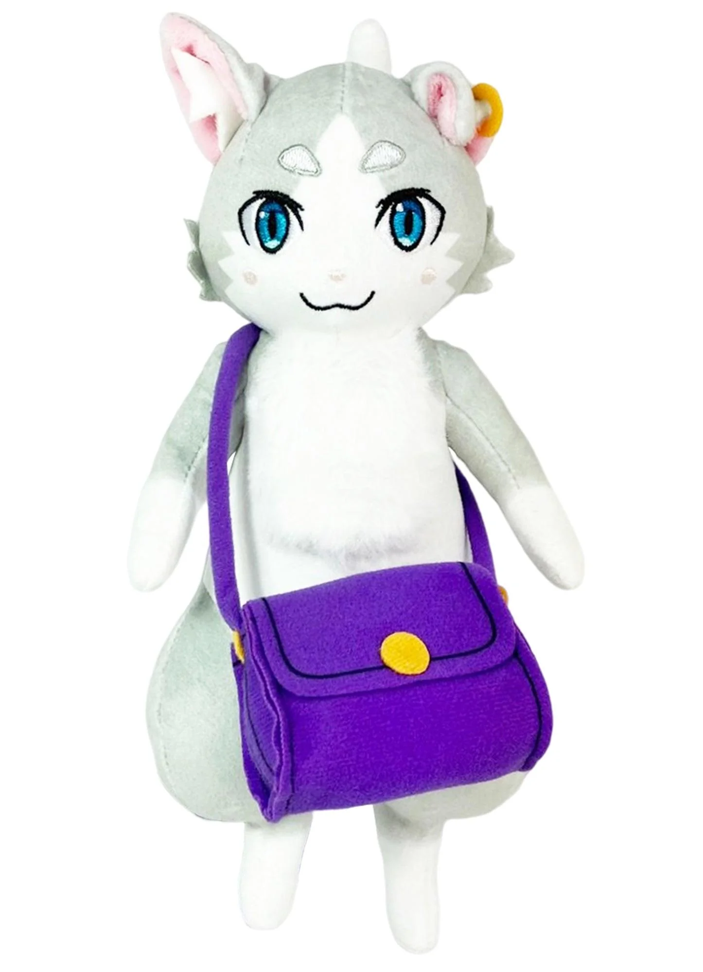 Re:Zero S2 - Puck (Cat) w/ Bag Plush 9"H