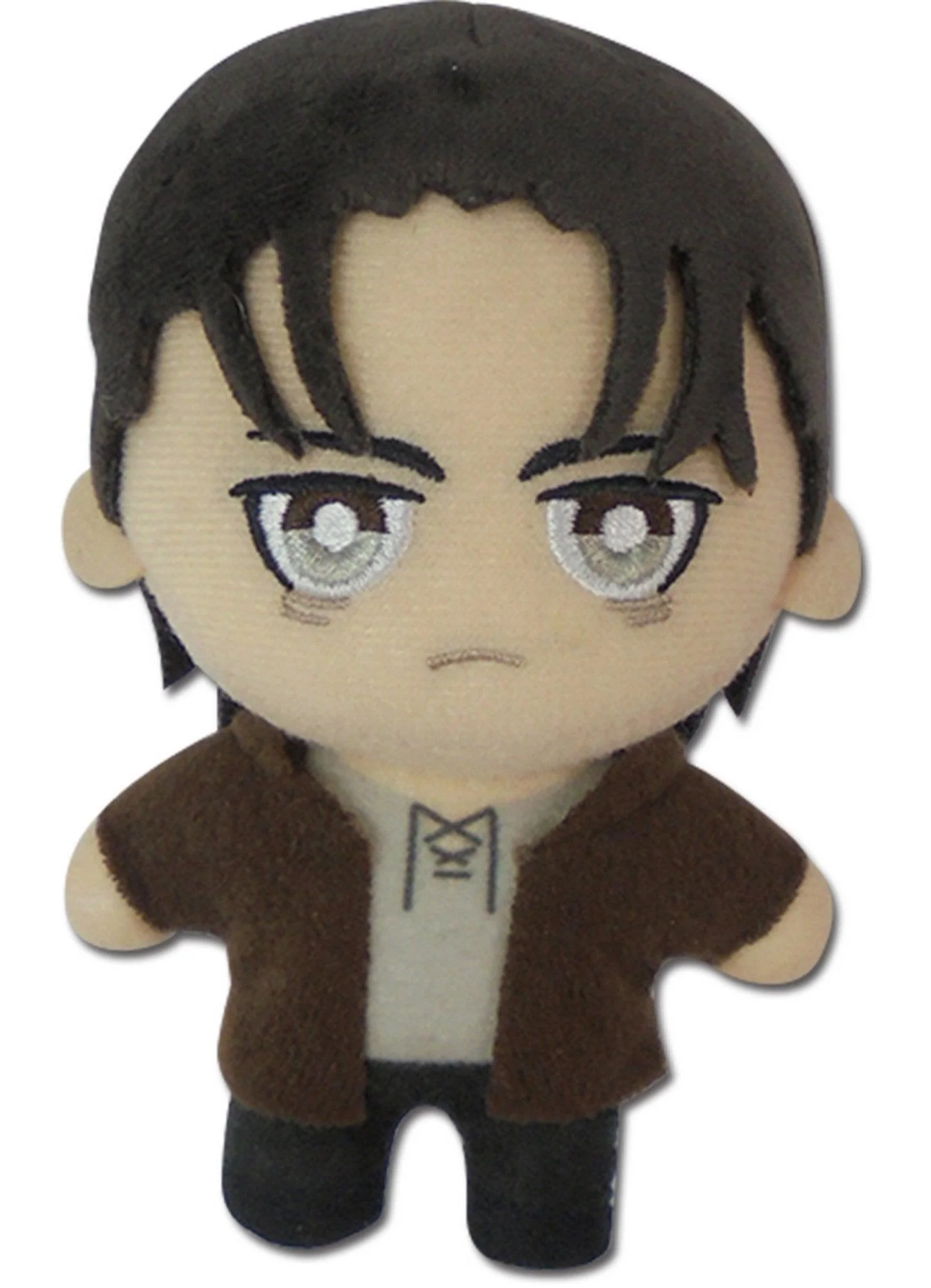 Attack On Titan (Manga) - Eren Yeager Mini Plush w/ Hook Spring 4.5"H - Image 3