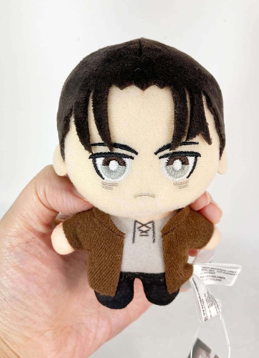 Attack On Titan (Manga) - Eren Yeager Mini Plush w/ Hook Spring 4.5"H - Image 4