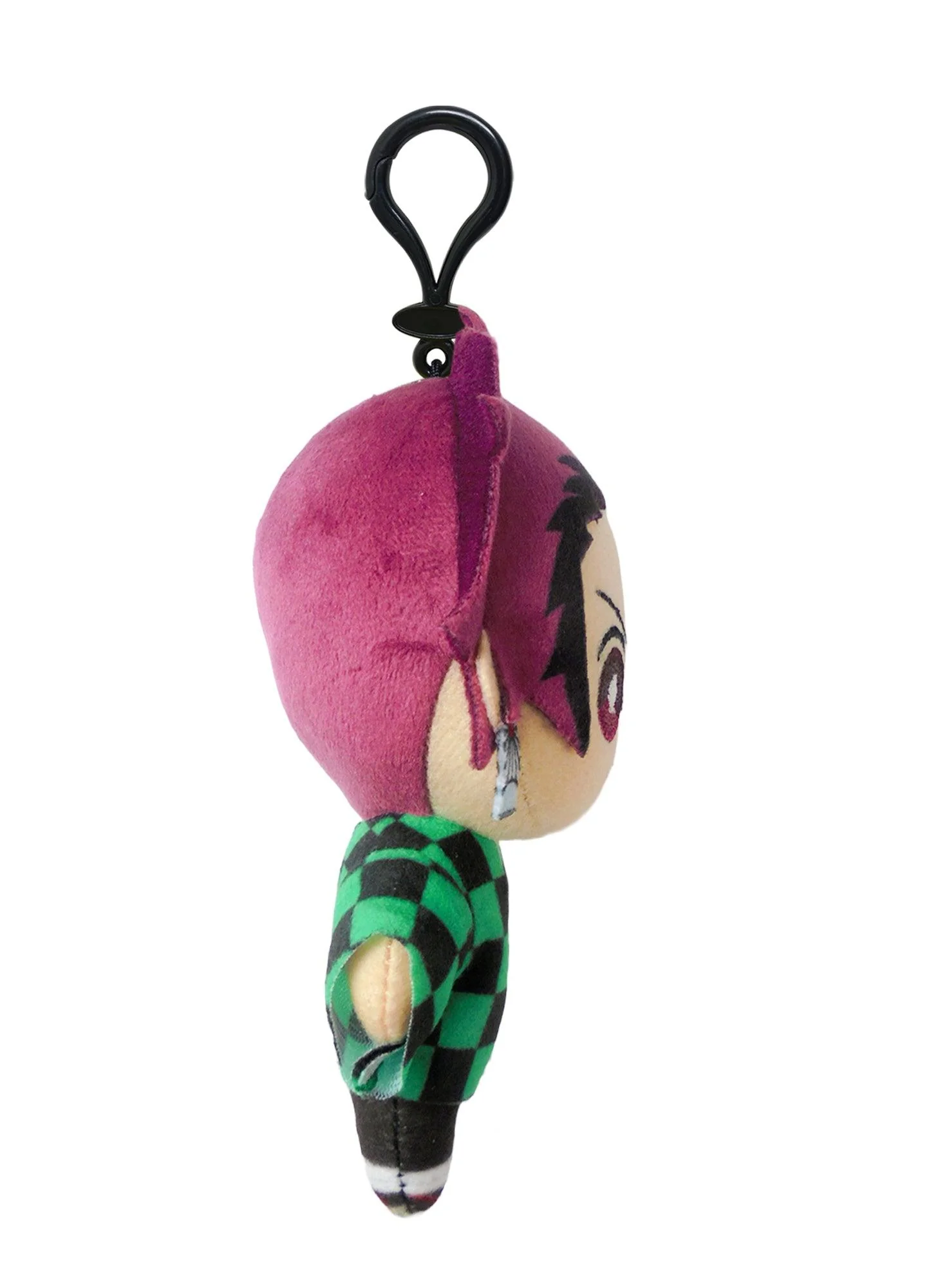 Demon Slayer - Tanjiro Kamado Mini Plush w/ Hook Clip 4.5in - Image 2
