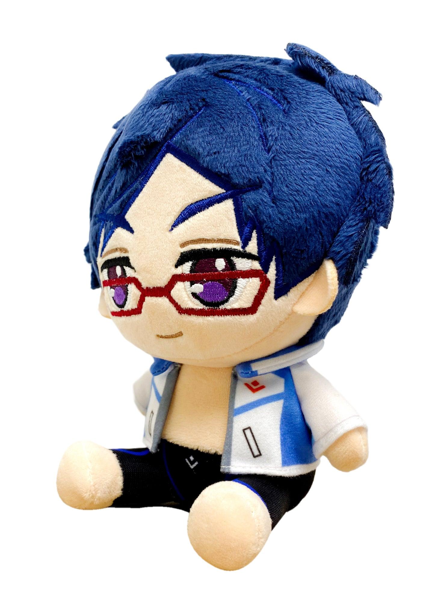 Free! S3- Rei Ryugazaki Sitting Pose Plush 7"H - Image 2