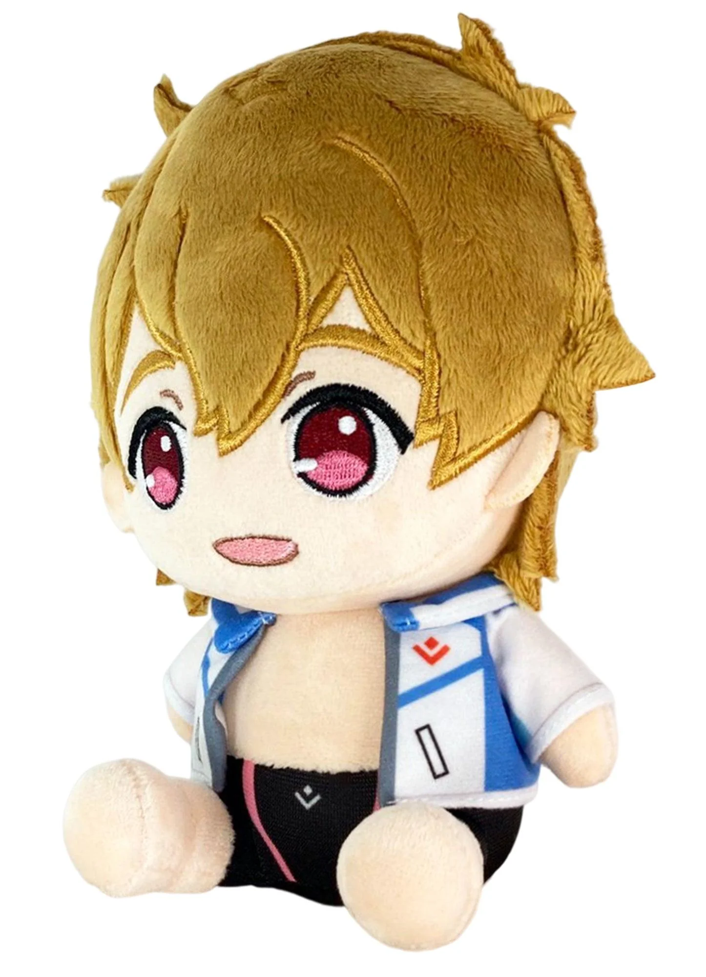 Free! S3 - Nagisa Hazuki Sitting Pose Plush 7"H - Image 2