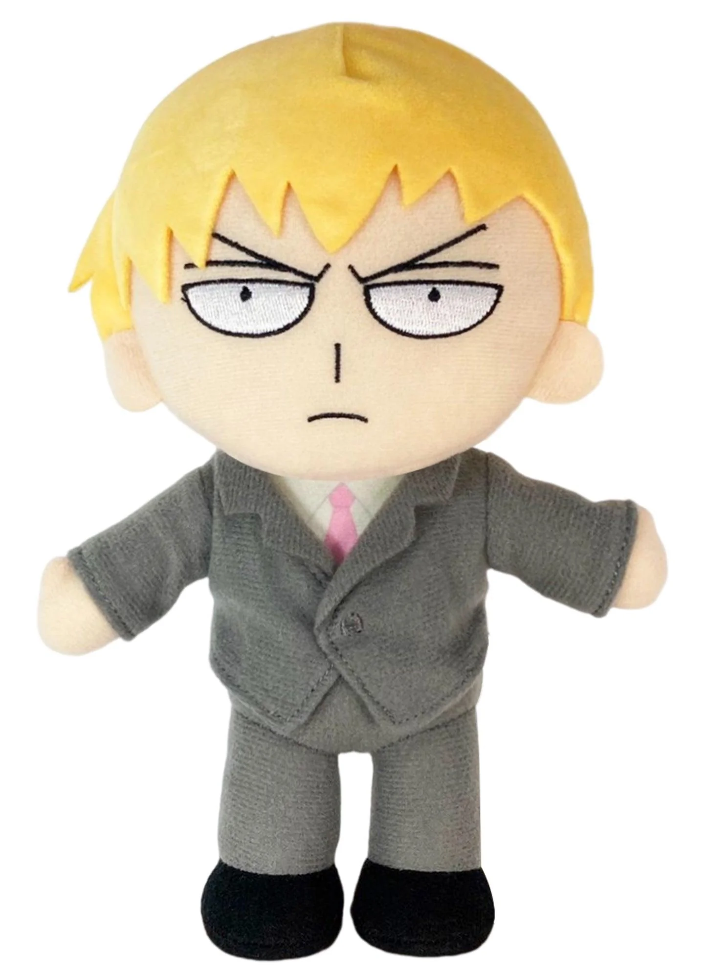 Mob Psycho 100 - Arataka Reigen Movable Plush 8"H