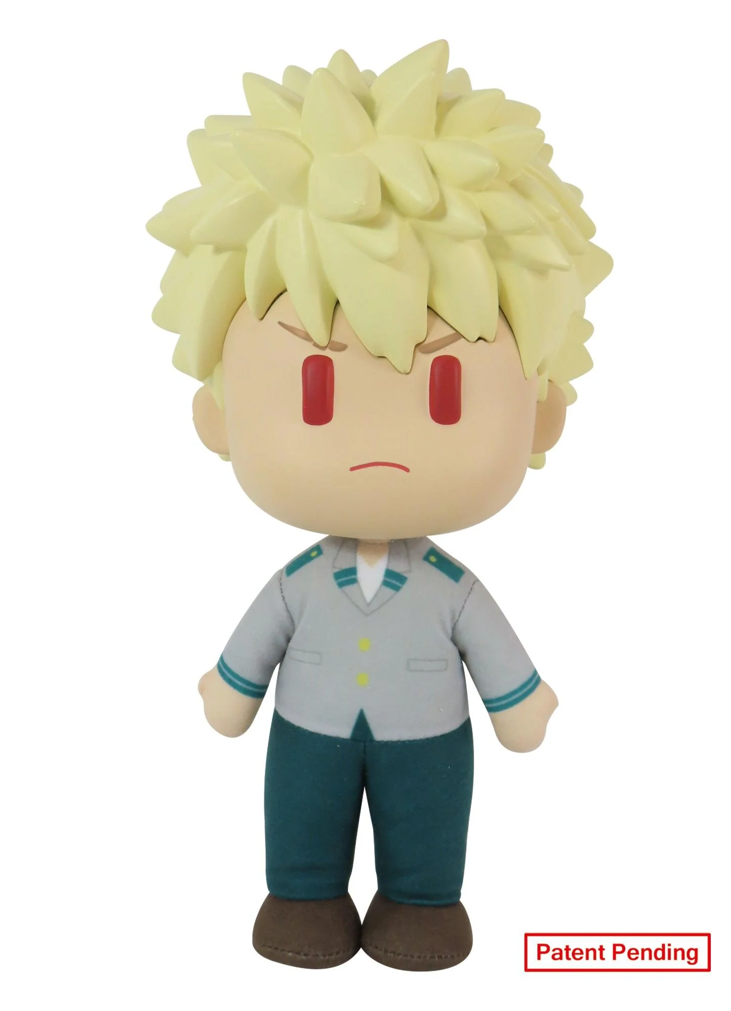 My Hero Academia - Katsuki Bakugo (School Uniform) Figurekey Plush 8" H
