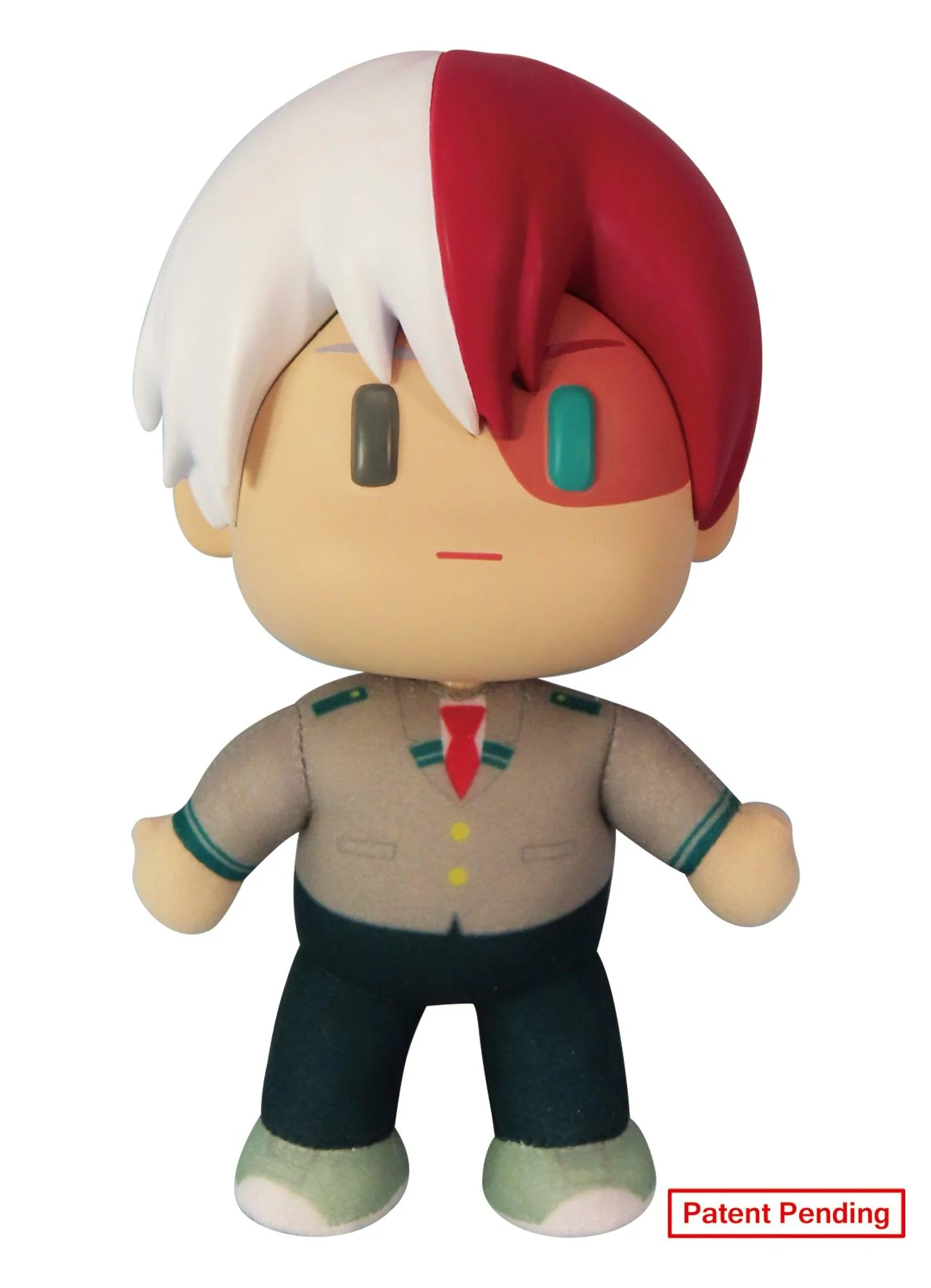My Hero Academia - Shoto Todoroki Uniform Plastic Head Movable Plush 8"H GE 472261