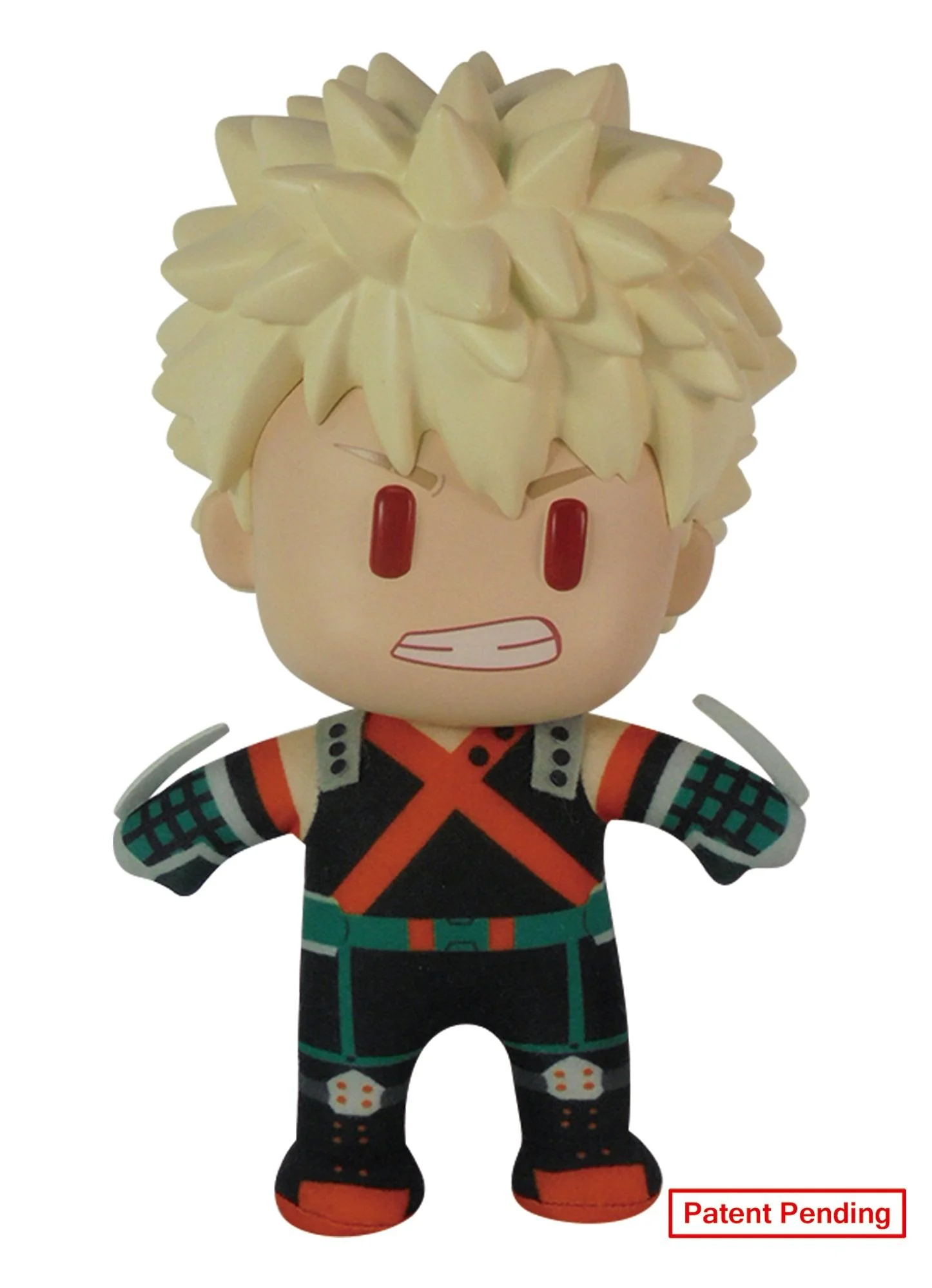 My Hero Academia S5 - Katsuki Bakugo Fighting Plastic Head Movable Plush 8"H