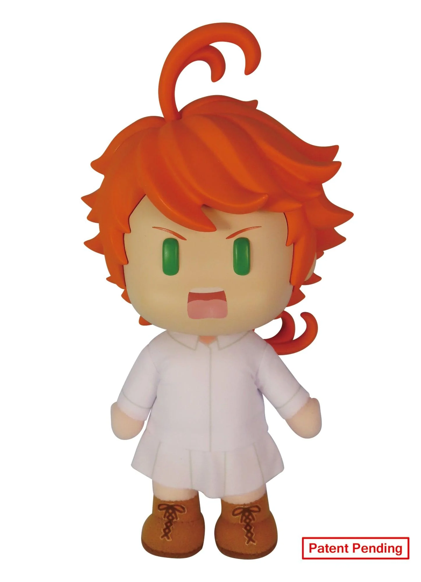 The Promised Neverland - Emma Angry Plastic Head Plush 8" H