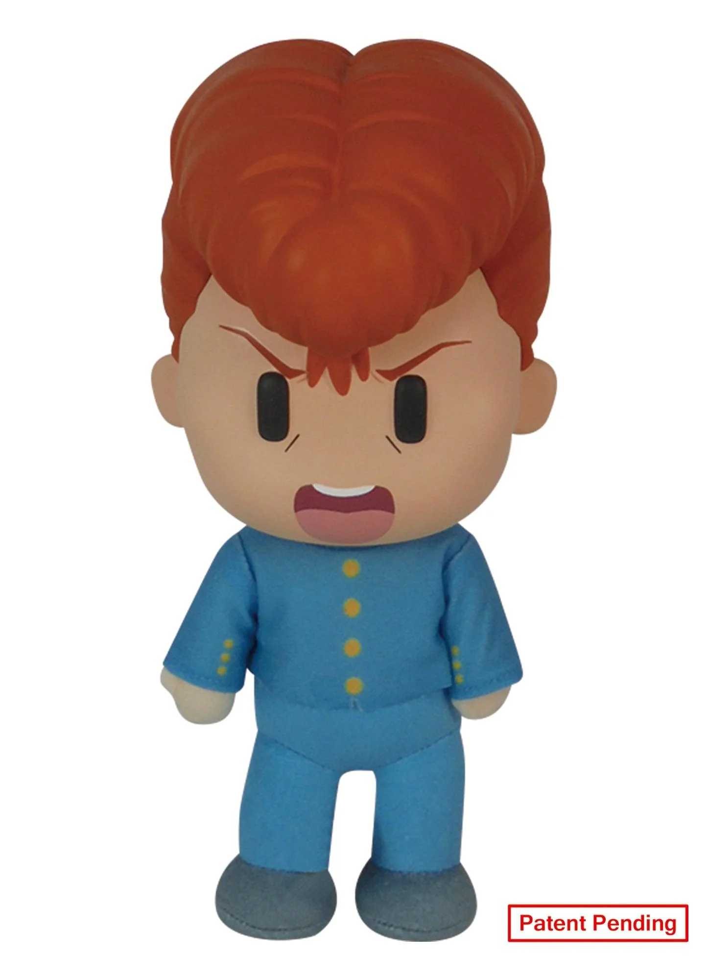 Yu Yu Hakusho - Kazuma Kuwabara 2 Plastic Head Movable Plush 8"H - GE472349