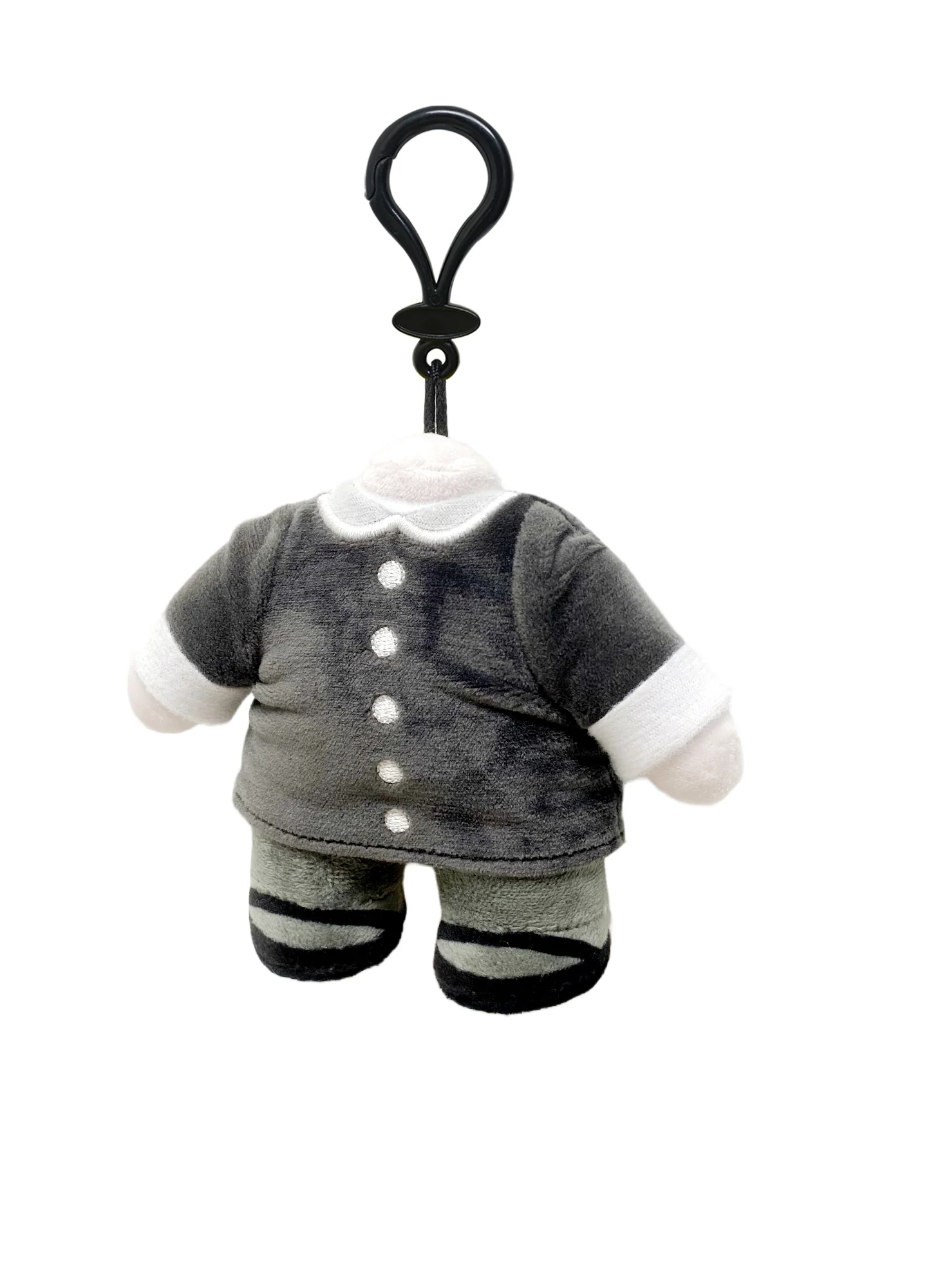 The Addams Family TV - Headless Doll Mini Plush w/ Hook Clip 4"H - Image 2