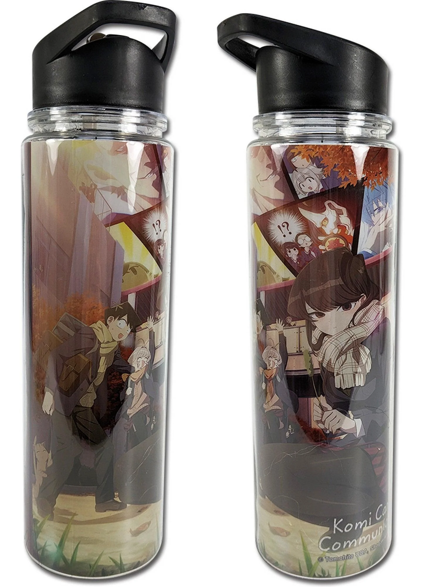 Komi Can't Communicate - Key Visual 2 Double Wall Water Bottle