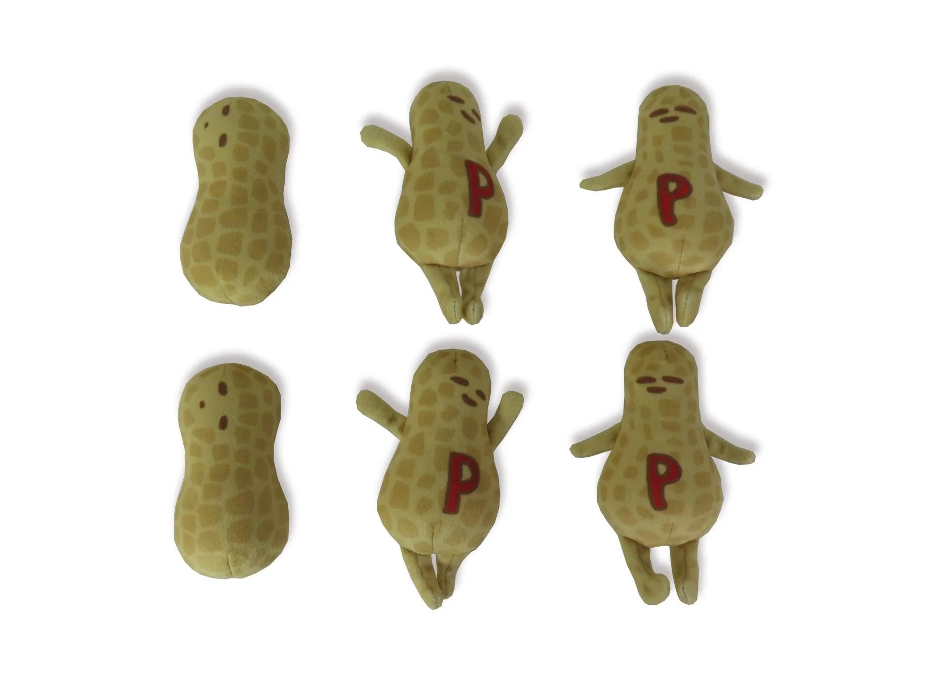 Spy X Family - Anya Forger And Peanuts Cookies Plush Pillow 16"H (6Pcs Peanut Dolls Inside) - Image 2