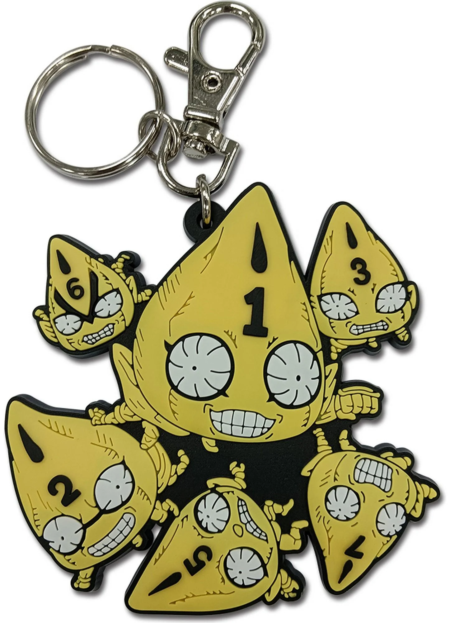 Jojo's Bizarre Adventure S4 - SD Six Bullets PVC Keychain