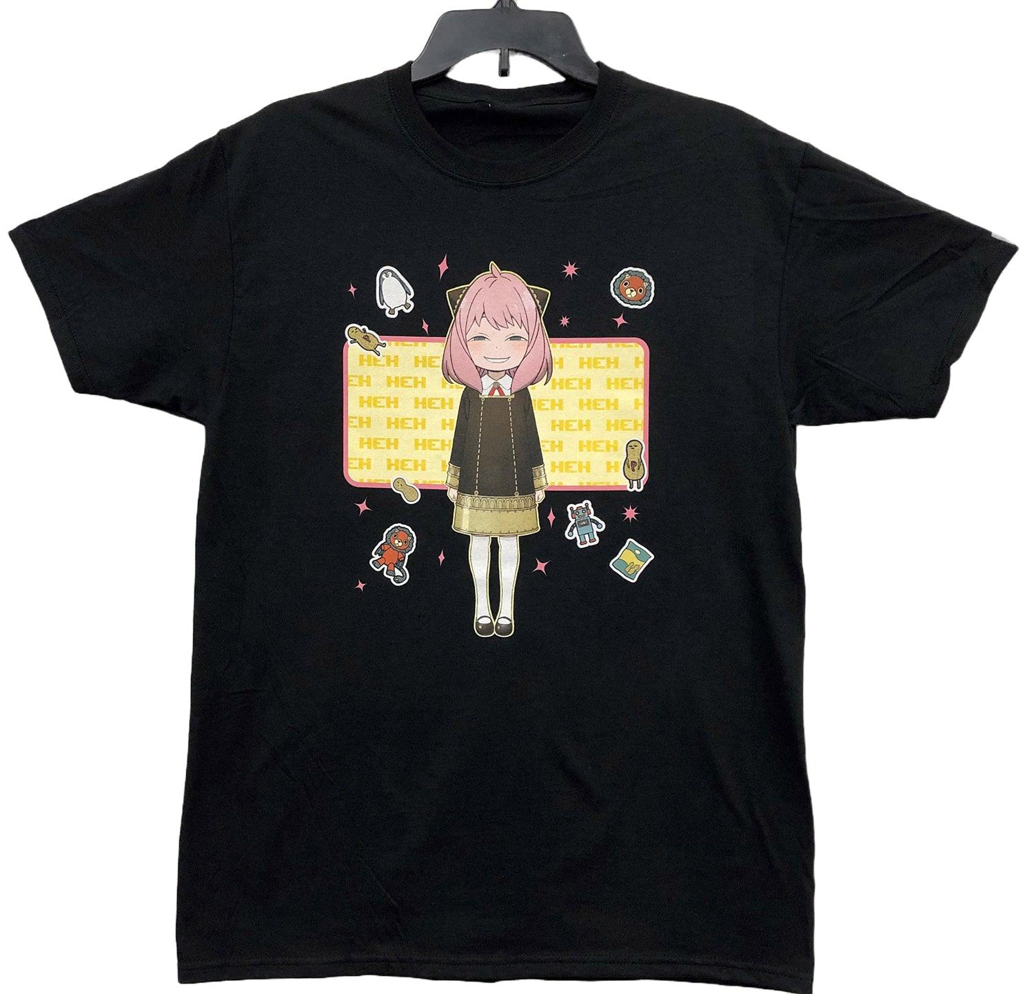 Spy X Family - Anya Forger Face Heh With Icon Men's T-Shirt