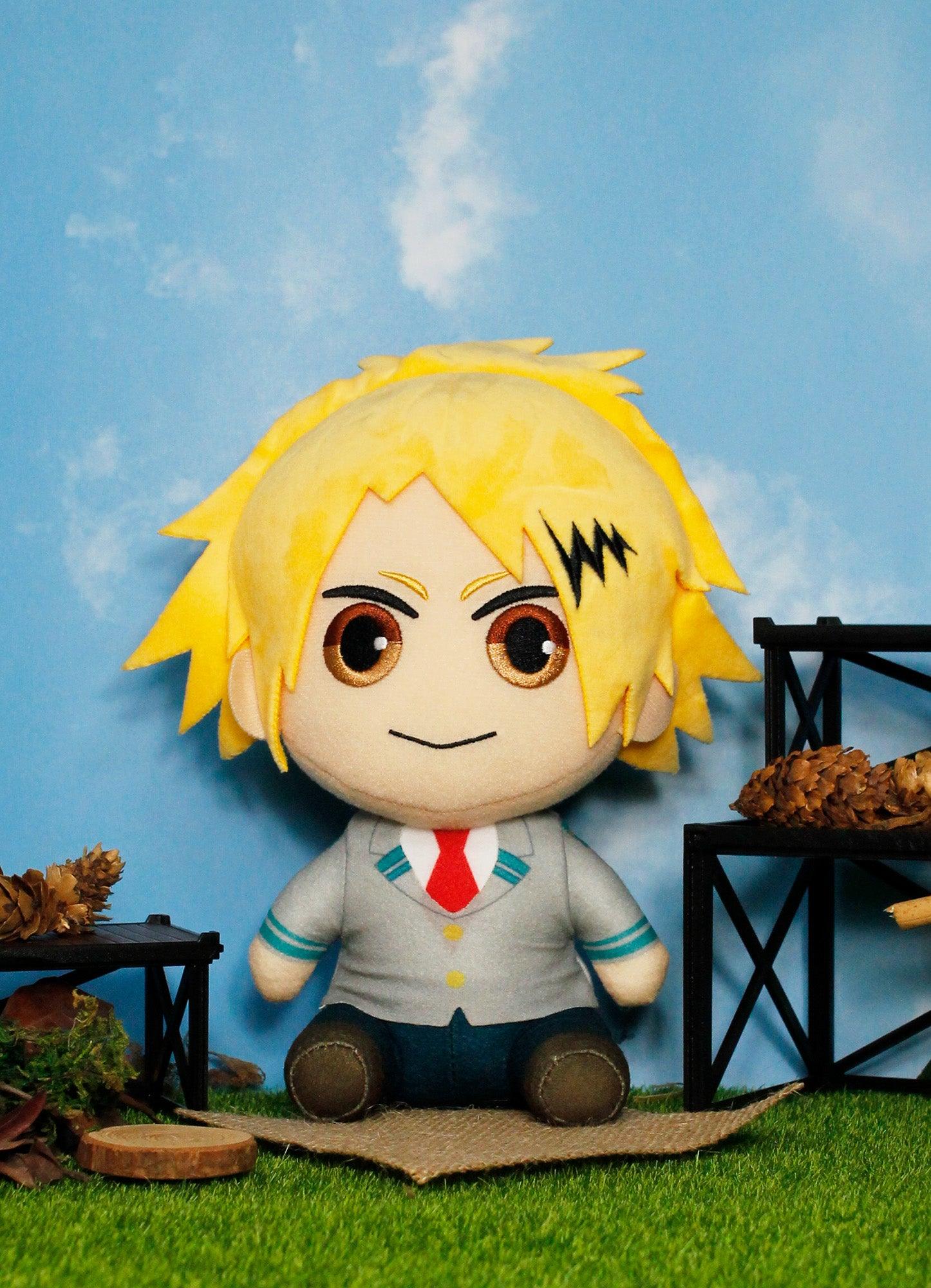 My Hero Academia S2 - Kaminari Seifuku Sitting Plush 7" - Image 3