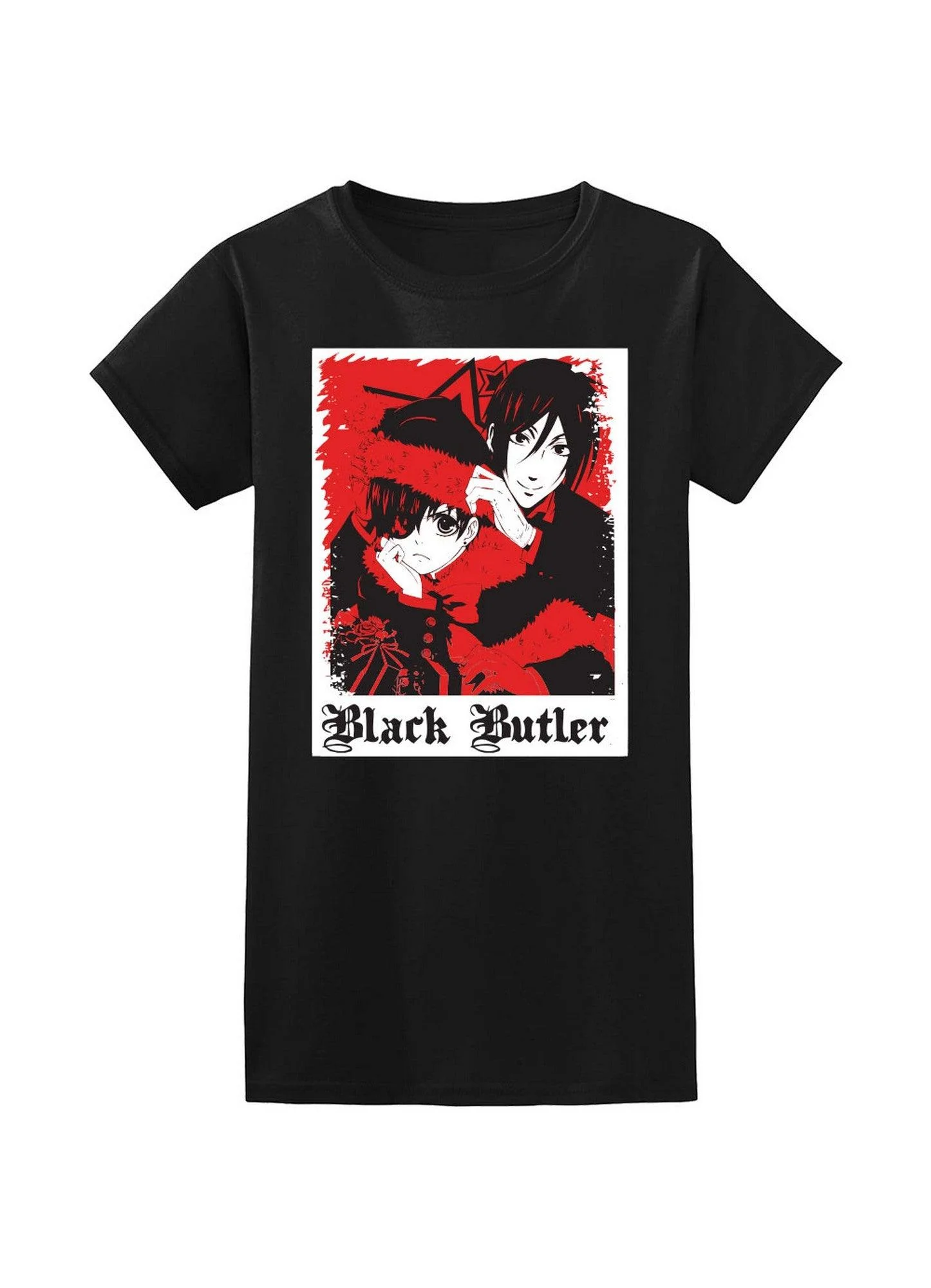 Black Butler - Christmas Ciel Phantomhive & Sebastian Michaelis Jrs T-Shirt