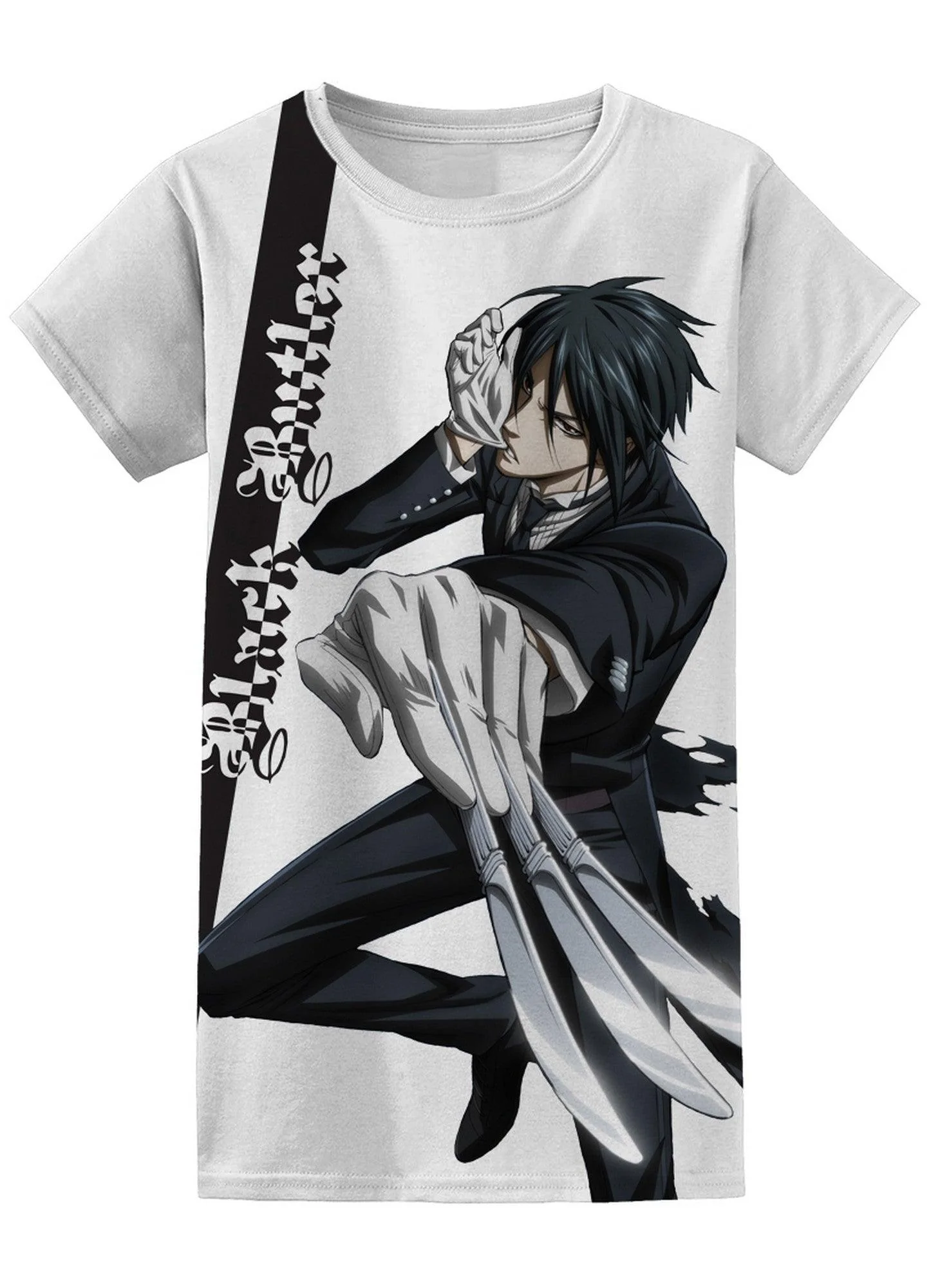 Black Butler - Battle Sebastian Michaelis Jrs T-Shirt
