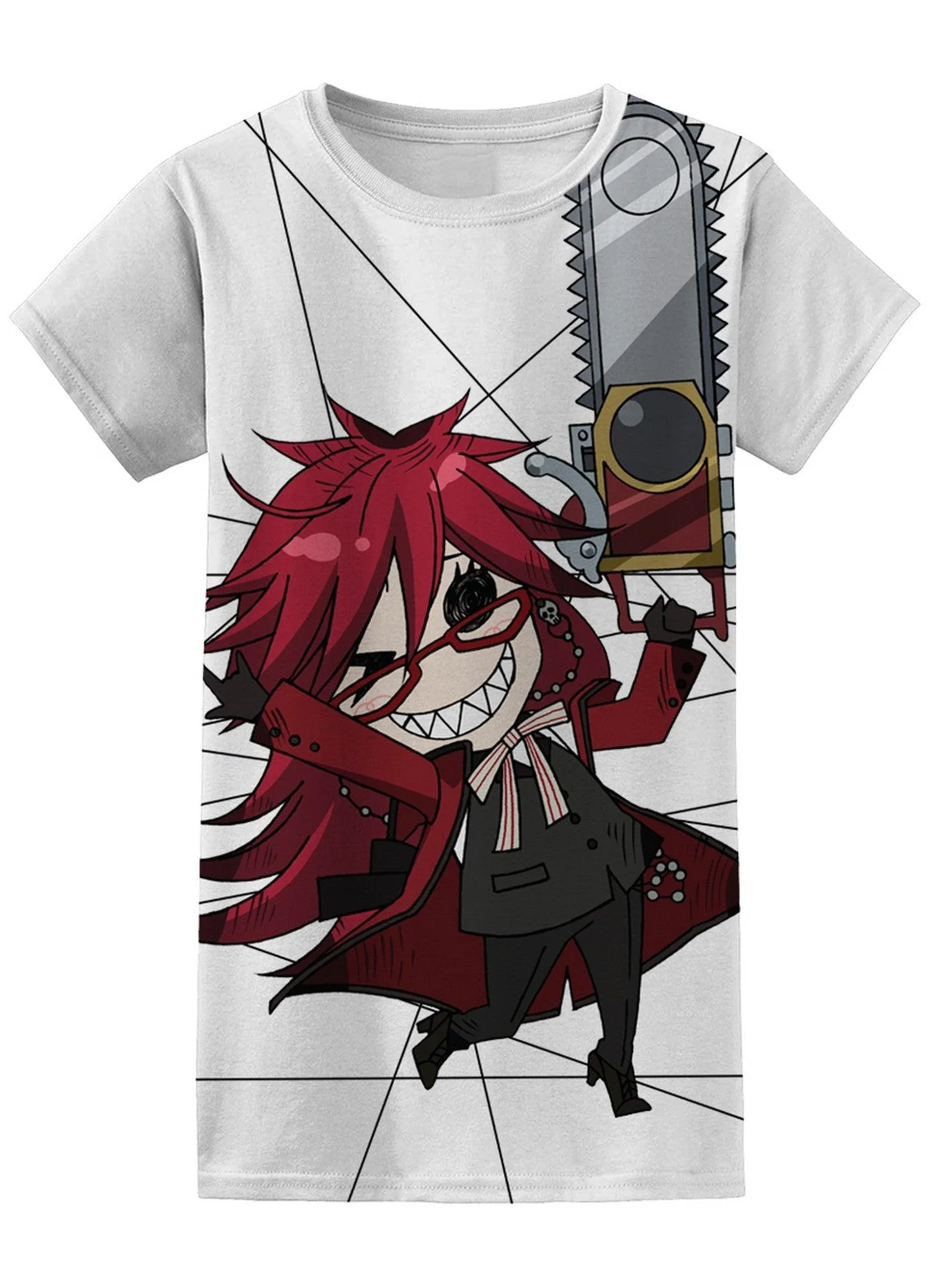 Black Butler - Grell Sutcliff SD Jrs T-Shirt