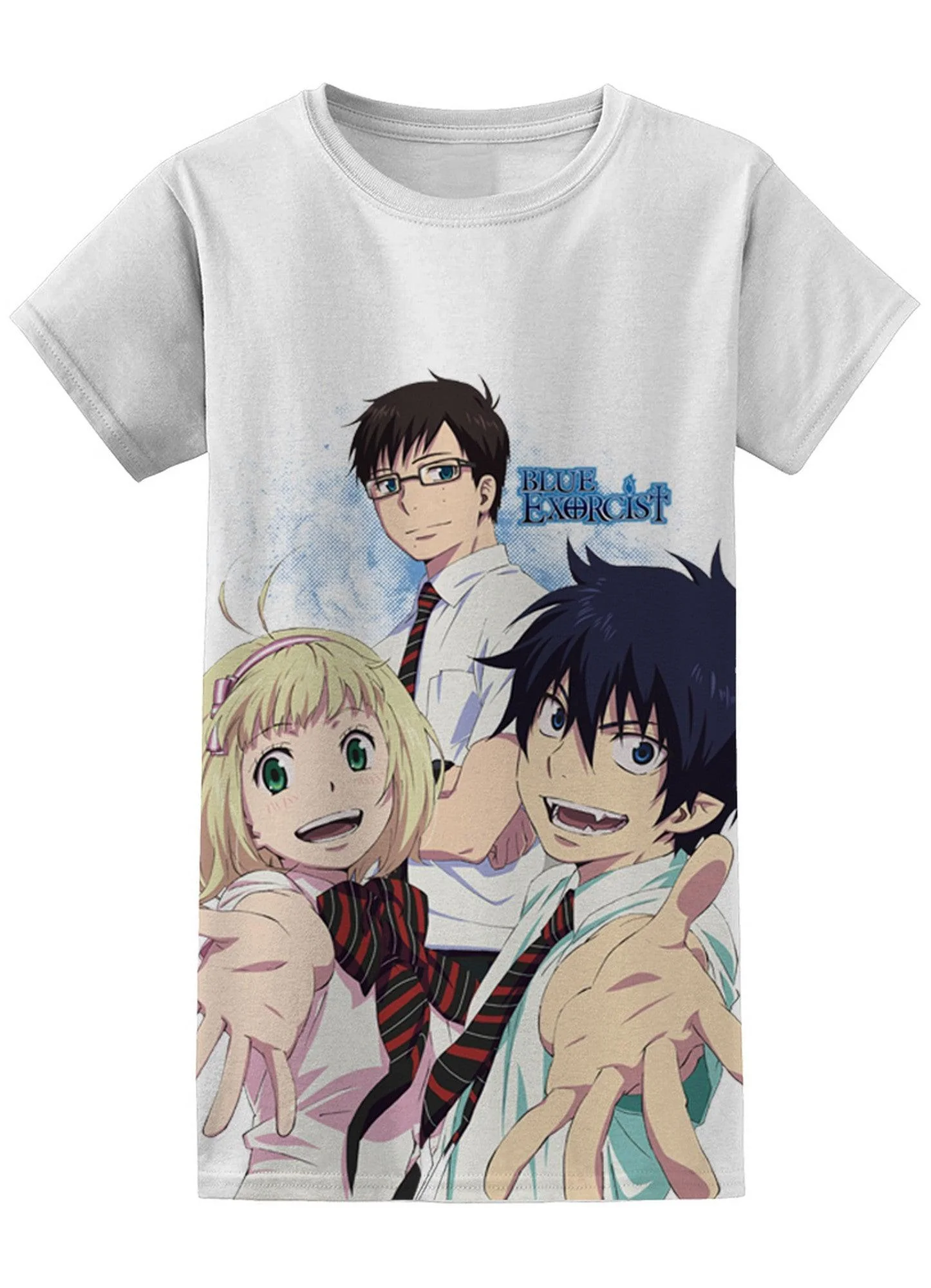 Blue Exorcist - Academy Group Dye Sublimation Jrs T-Shirt