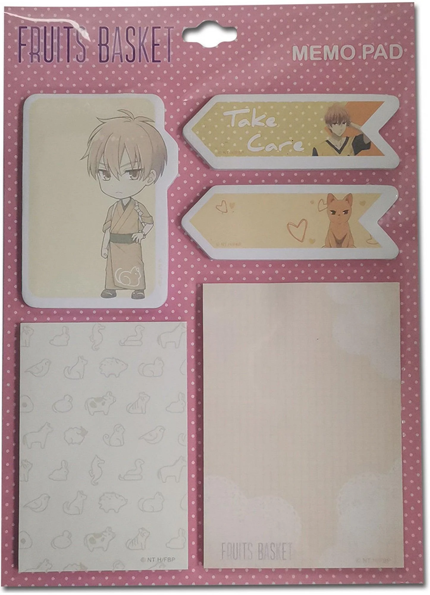 Fruits Basket - Kyo Sohma Die-Cut Memo Pad Set