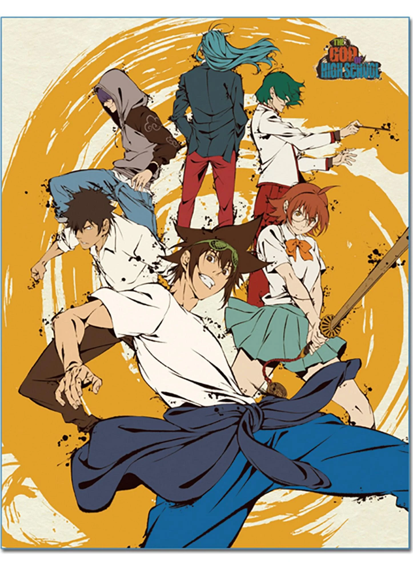 God Of High School - Teaser Art Sublimation Throw Blanket