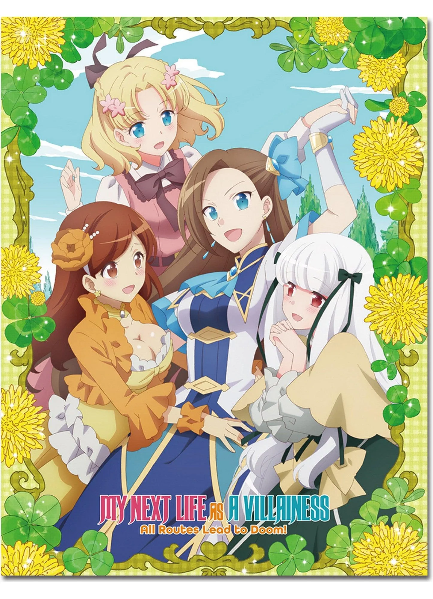 My Next Life As A Villainess - Heroine Group Throw Blanket