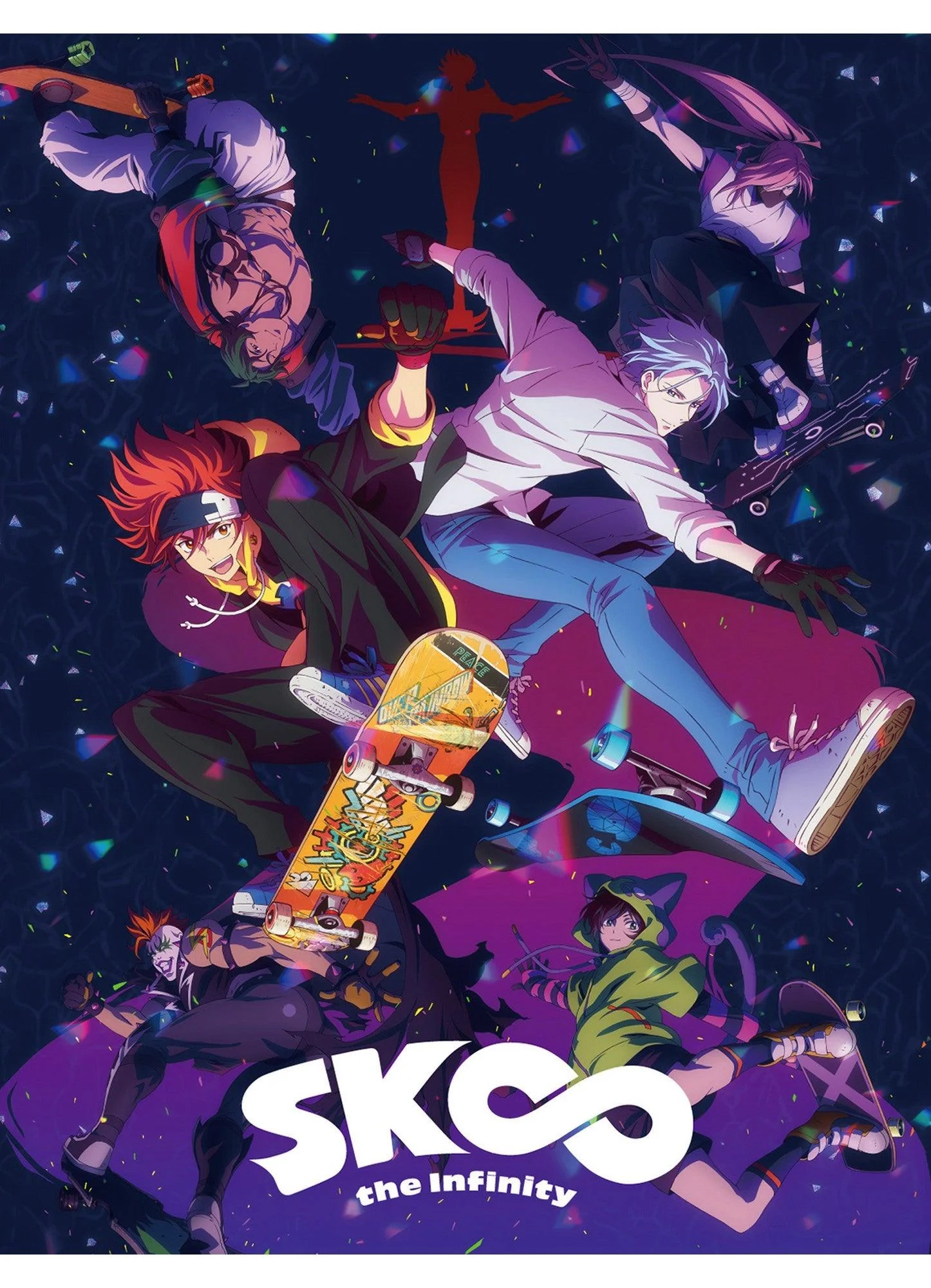 Sk8 The Infinity - Key Art #A Throw Blanket