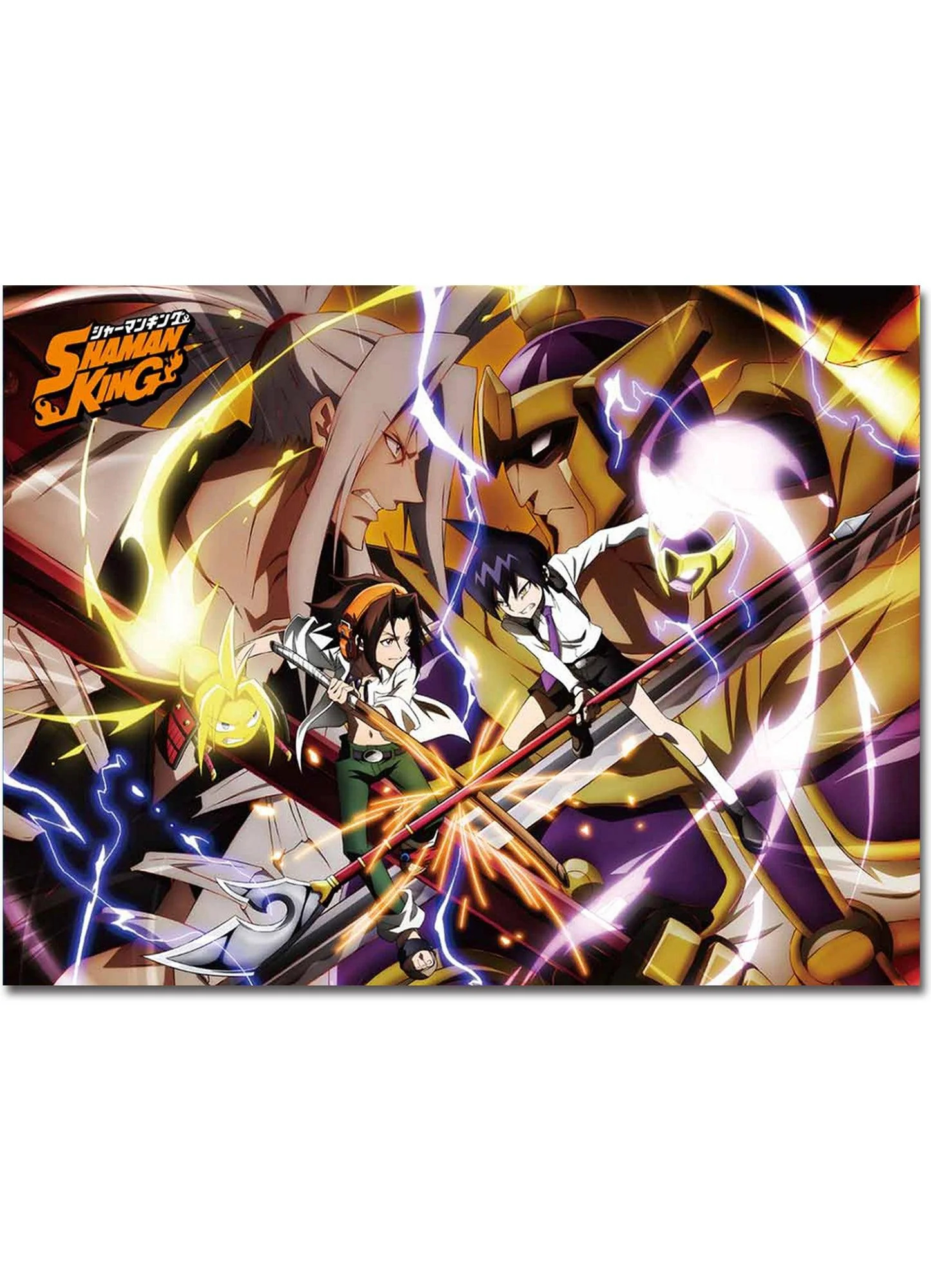 Shaman King - Group Throw Blanket