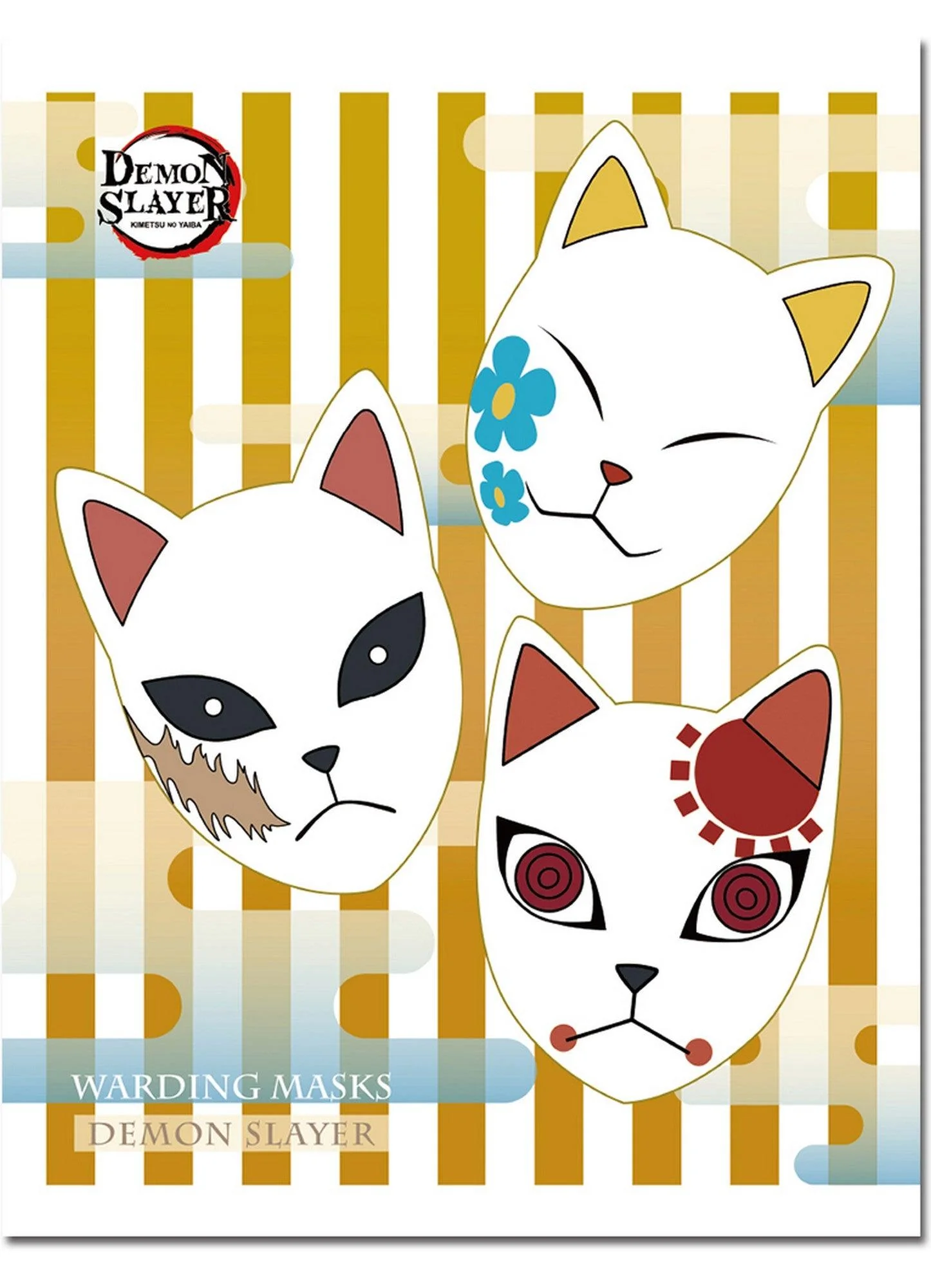 Demon Slayer - Warding Mask #A Throw Blanket
